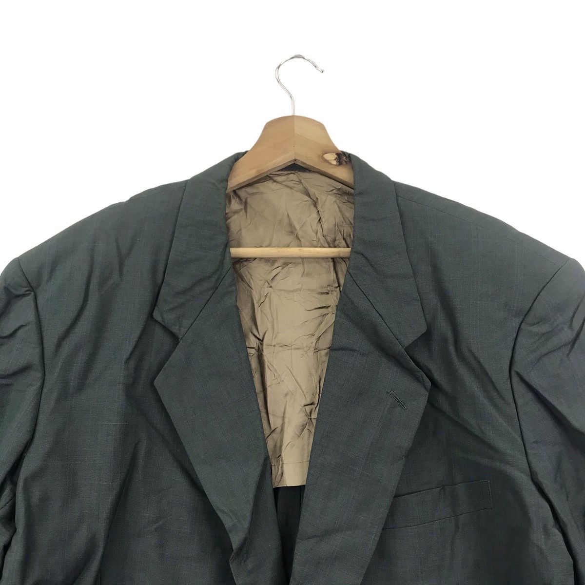 Valentino VALENTINO GARAVANI Italian Brand Grey Plain Blazer Coat Size US L / EU 52-54 / 3 - 2 Thumbnail