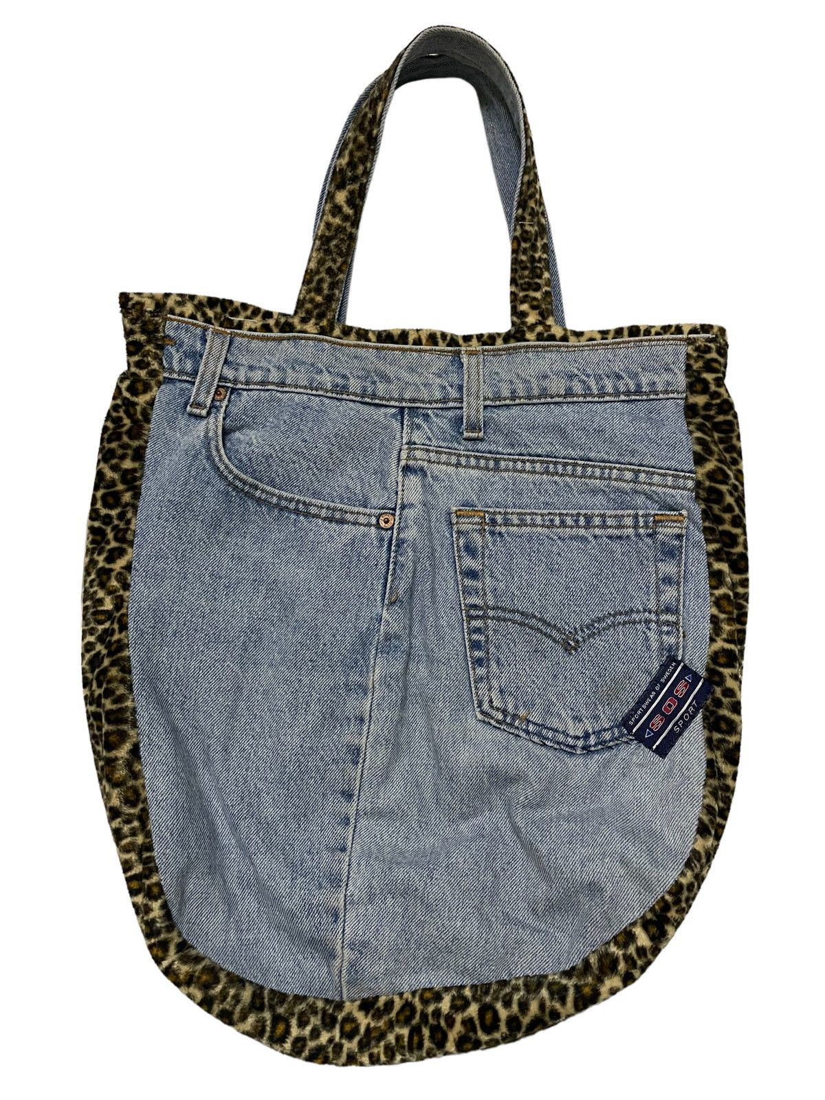 Handmade × Levi's Vintage Clothing VINTAGE LEVI'S HANDMADE BIRKIN STYLE HANDBAG Size ONE SIZE - 6 Thumbnail