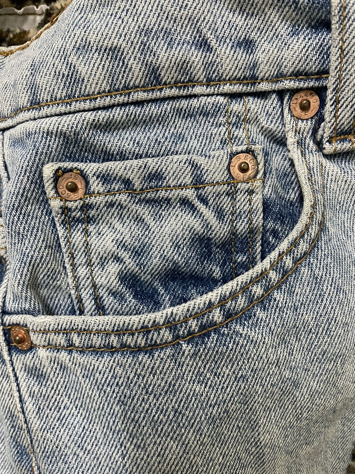 Handmade × Levi's Vintage Clothing VINTAGE LEVI'S HANDMADE BIRKIN STYLE HANDBAG Size ONE SIZE - 10 Thumbnail