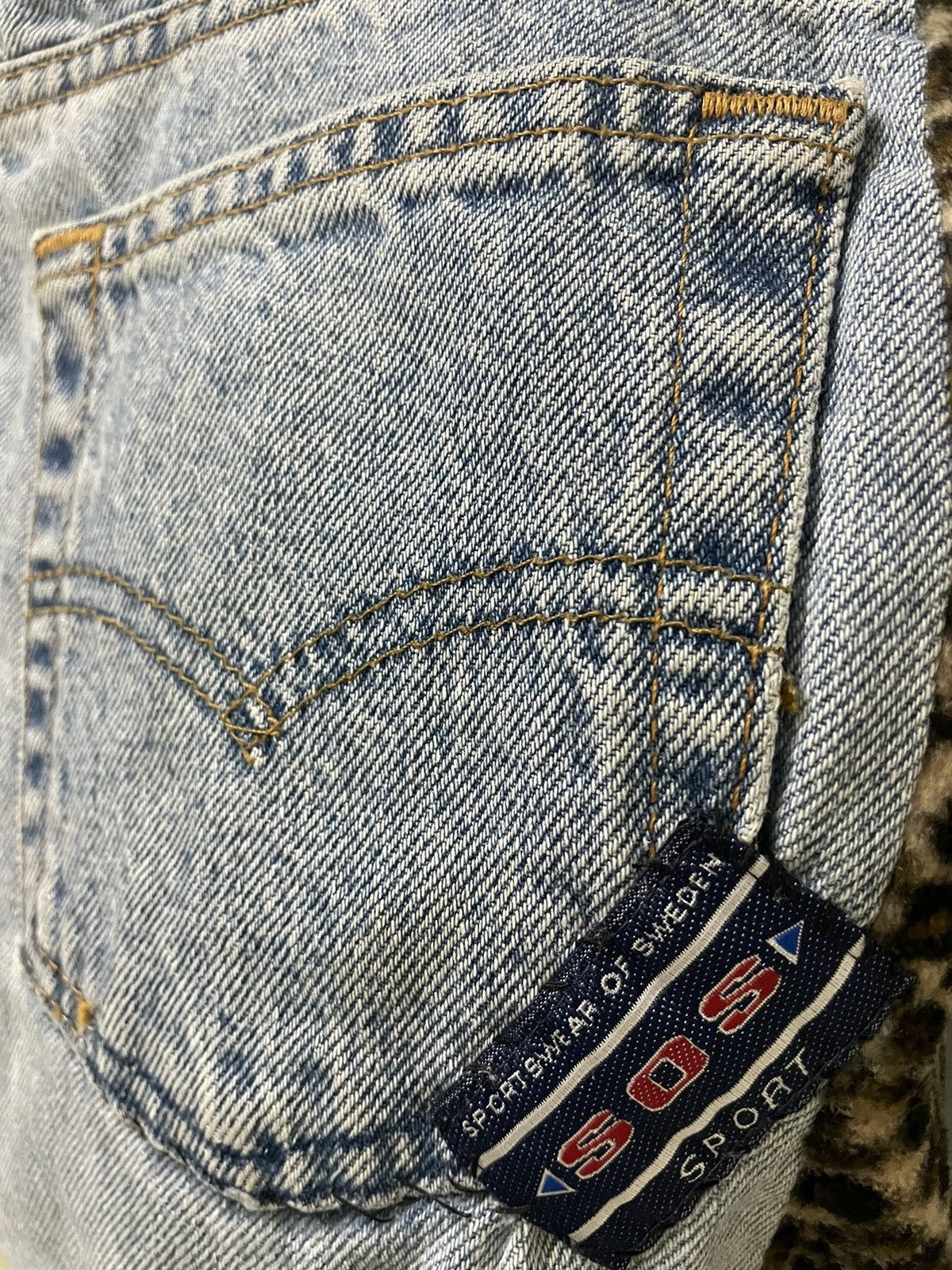 Handmade × Levi's Vintage Clothing VINTAGE LEVI'S HANDMADE BIRKIN STYLE HANDBAG Size ONE SIZE - 11 Thumbnail