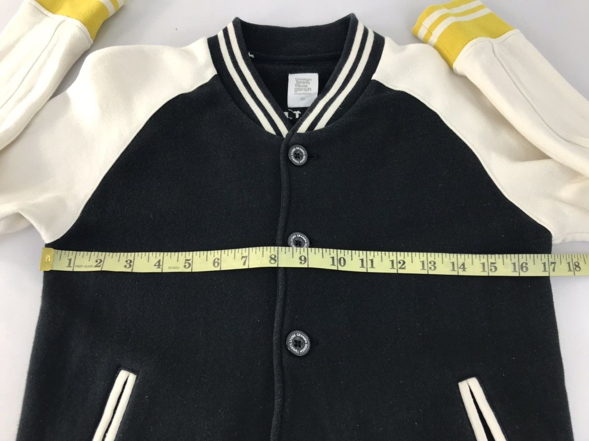 Japanese Brand Vintage Varsity Jacket Graniph Snap Button Up Design Size US S / EU 44-46 / 1 - 10 Thumbnail