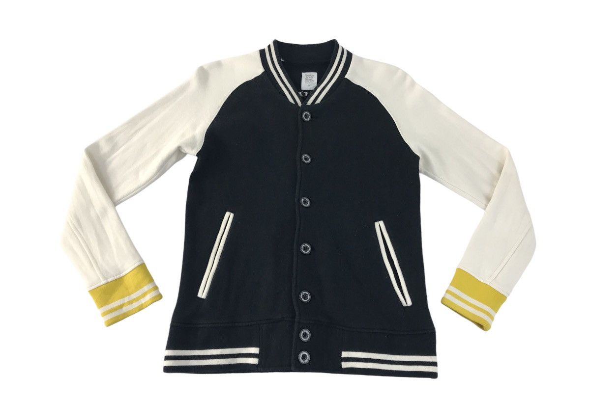Japanese Brand Vintage Varsity Jacket Graniph Snap Button Up Design Size US S / EU 44-46 / 1 - 1 Thumbnail