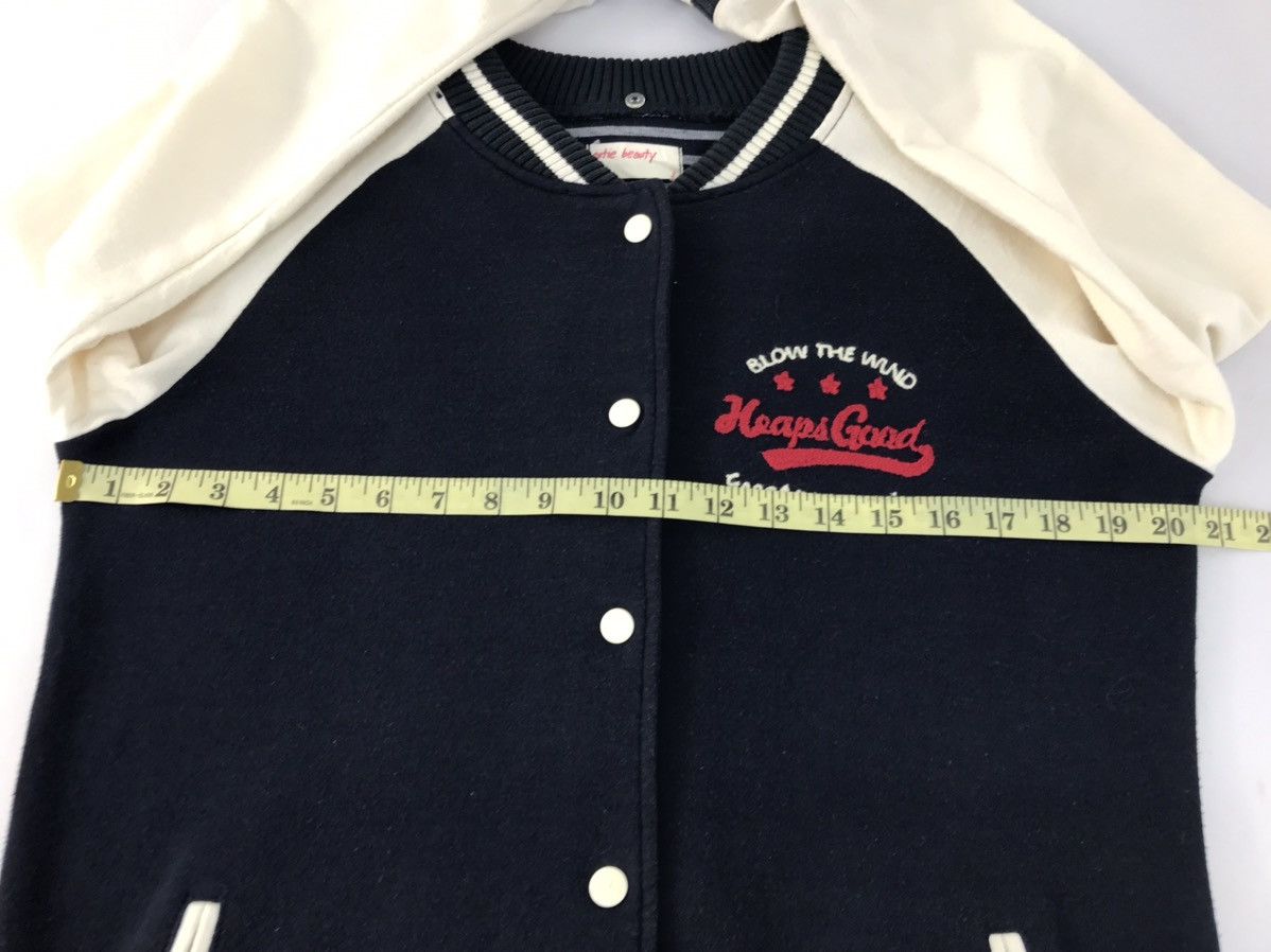Japanese Brand Vintage varsity jacket Cutie Beauty Snap Button Style Size US M / EU 48-50 / 2 - 10 Thumbnail
