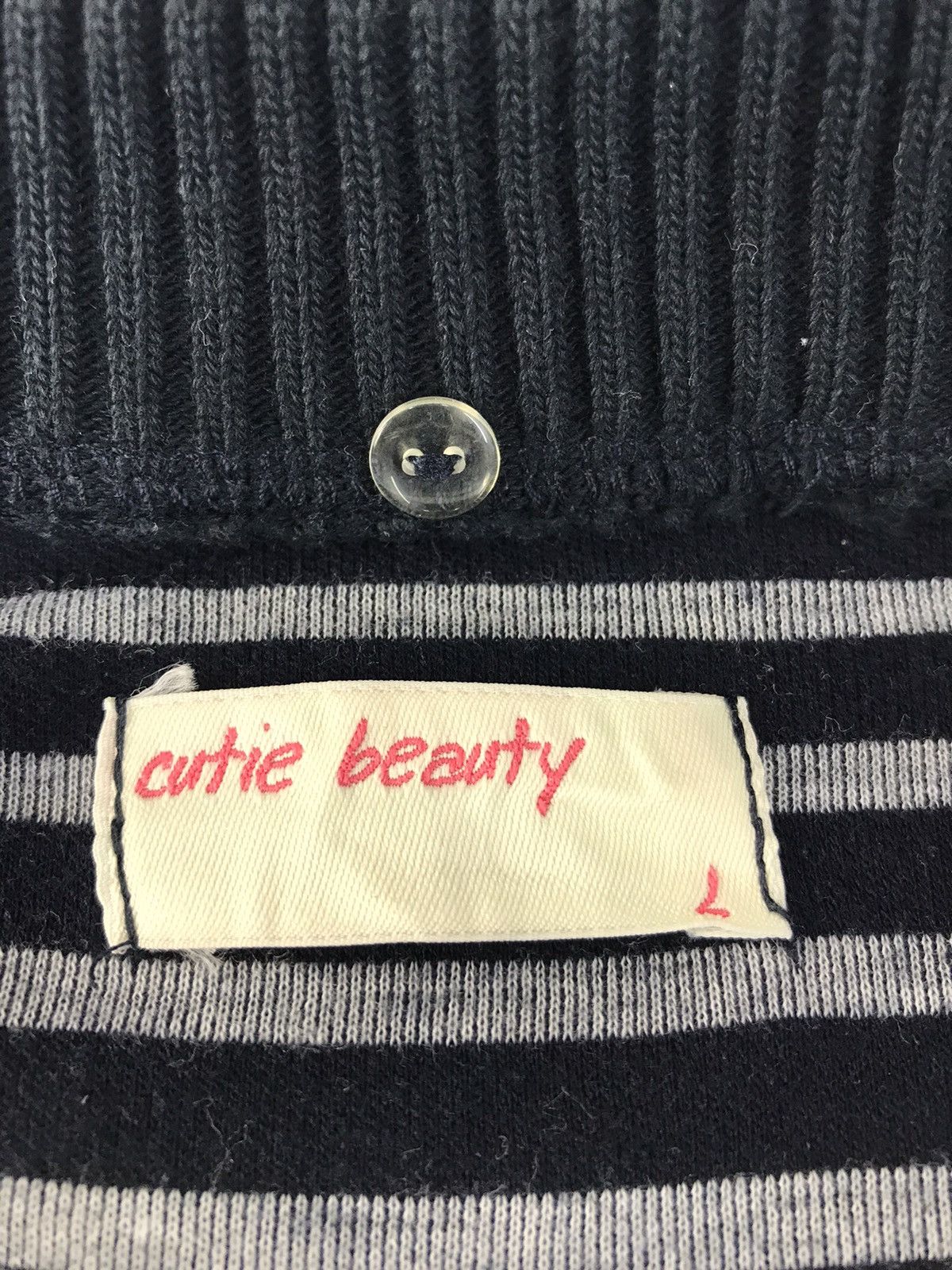 Japanese Brand Vintage varsity jacket Cutie Beauty Snap Button Style Size US M / EU 48-50 / 2 - 7 Thumbnail