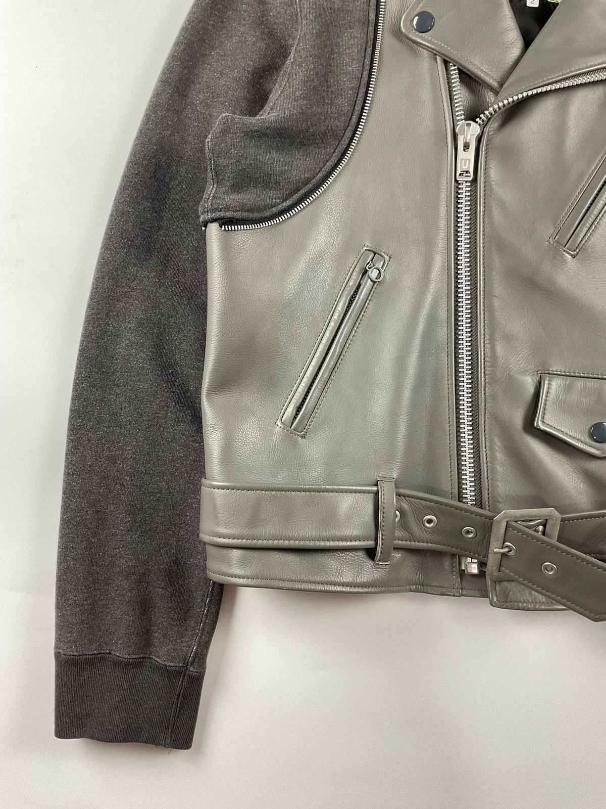 Undercover Undercover S/S’09 Hybrid Biker Jacket Size US M / EU 48-50 / 2 - 2 Thumbnail