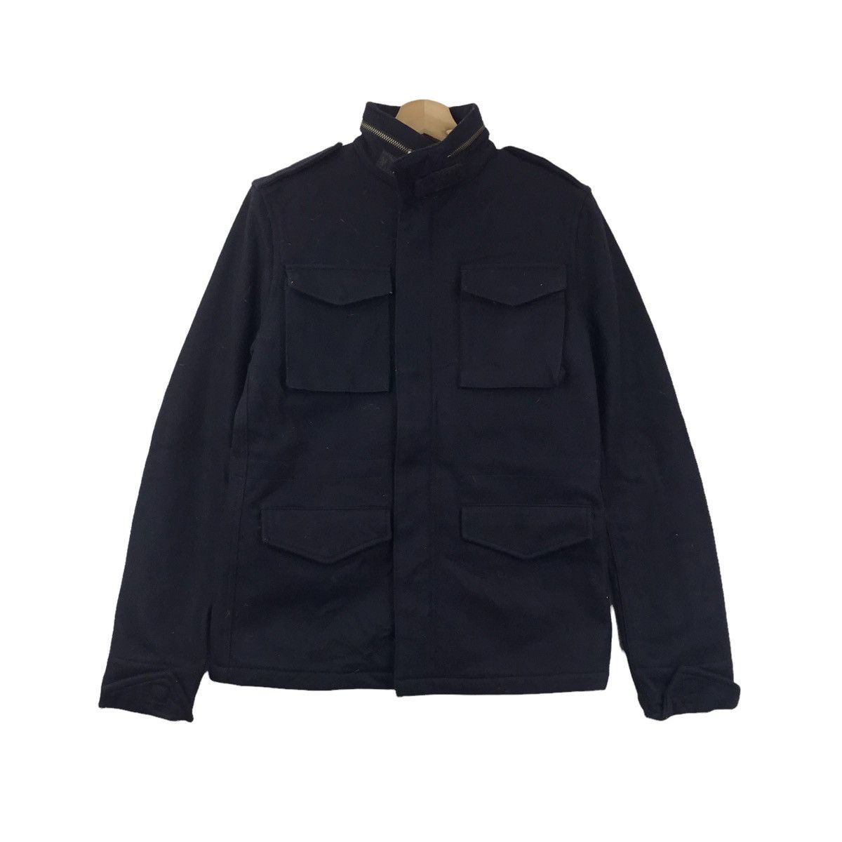 Vintage DAVIT MEURSAULT Multi Pockets Light Chore Jacket Coat Size US S / EU 44-46 / 1 - 1 Thumbnail