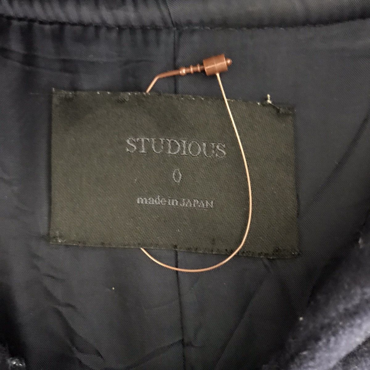 STUDIOUS STUDIOUS Japanese Brand Wool Hooded Duffle Coat Size US S / EU 44-46 / 1 - 4 Thumbnail