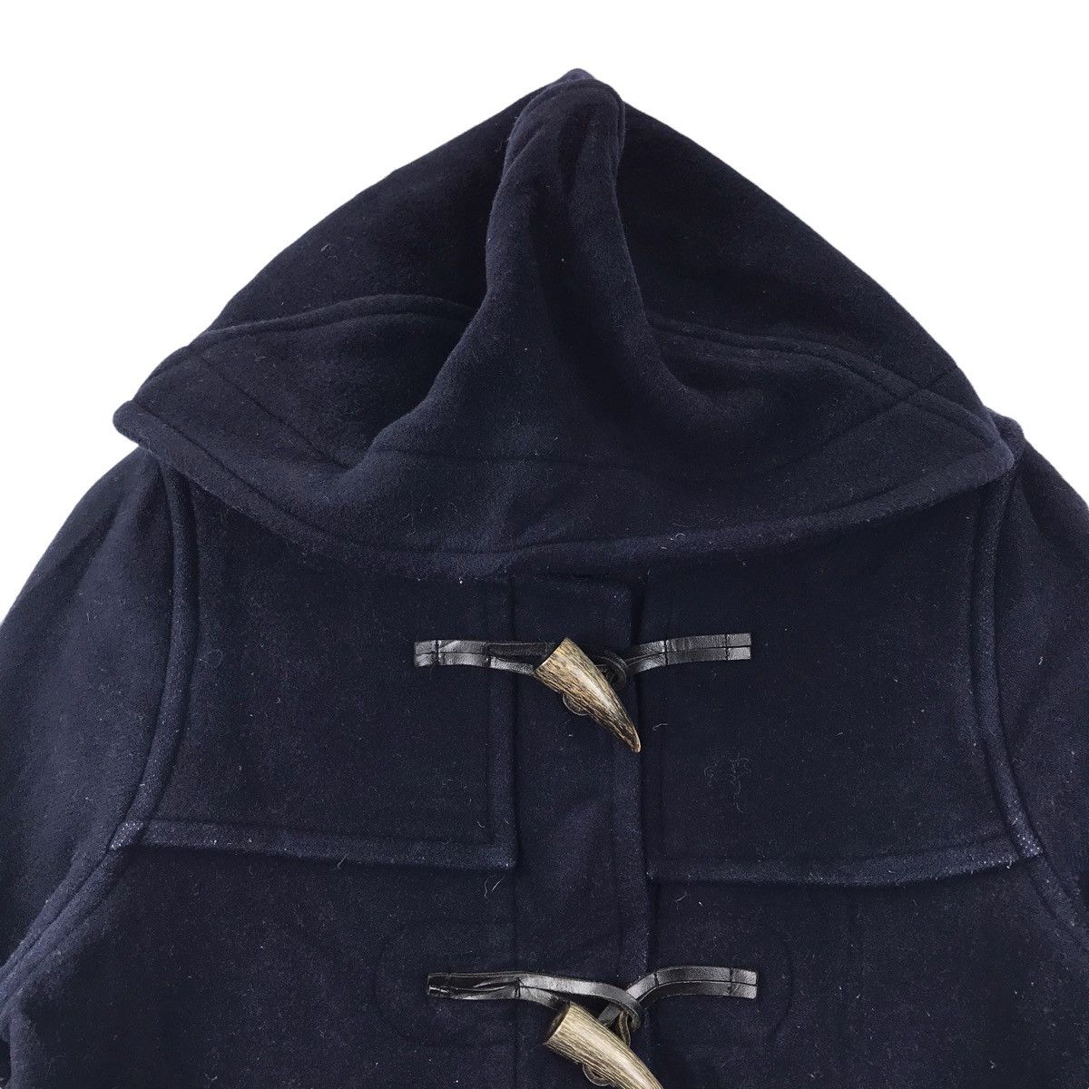 STUDIOUS STUDIOUS Japanese Brand Wool Hooded Duffle Coat Size US S / EU 44-46 / 1 - 2 Thumbnail