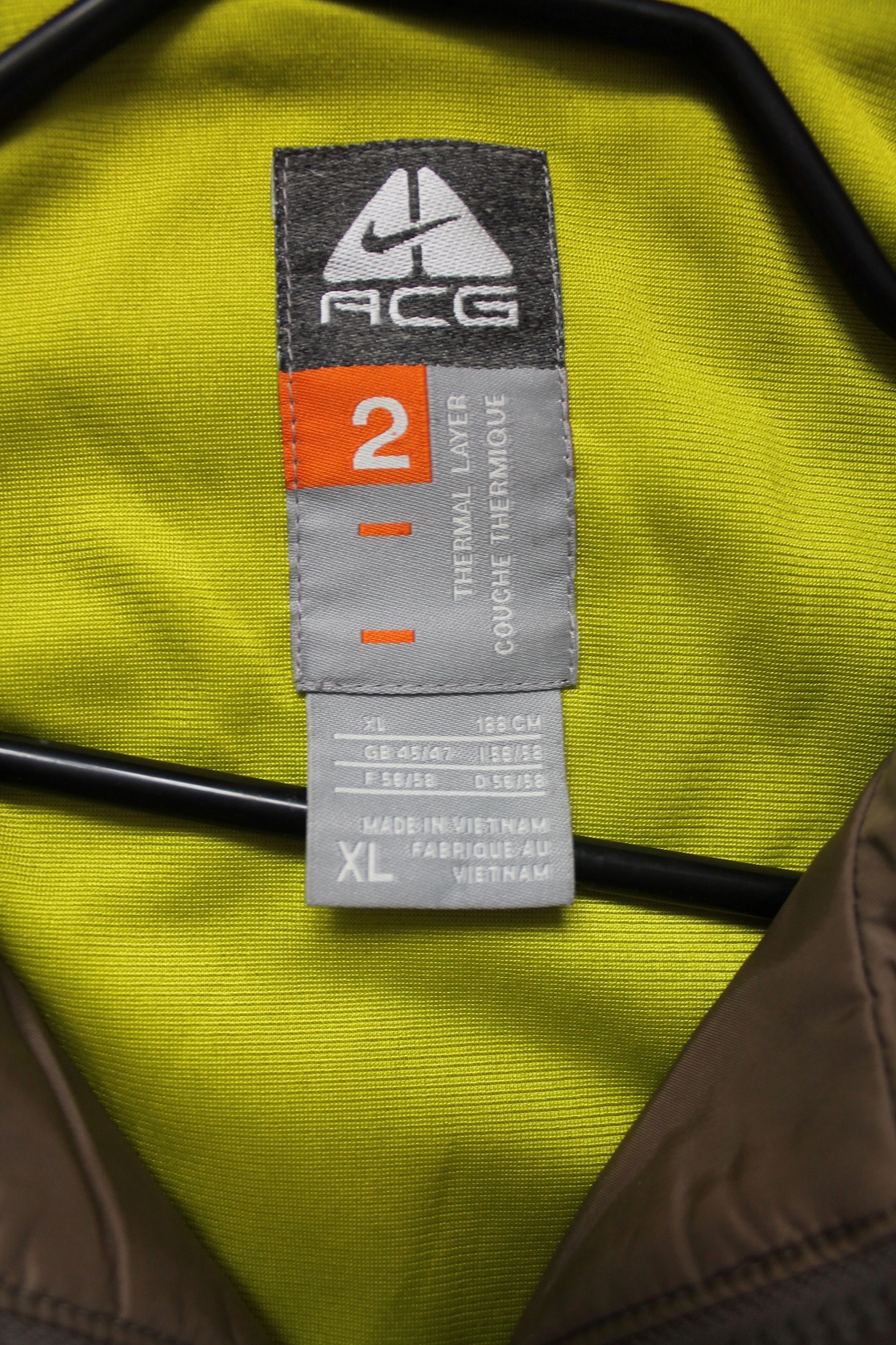 Nike NIKE ACG 2 Thermal Layer Light Jacket windbreaker Size US XL / EU 56 / 4 - 8 Thumbnail