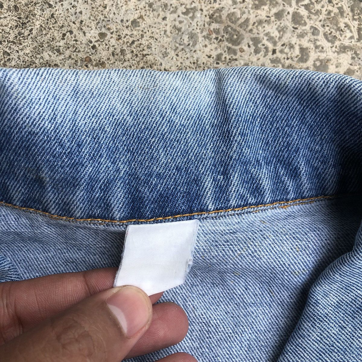 Japanese Brand 🔥Rare🔥🇯🇵Unbrand Stone Wash Nice Custom Patchwork Denim Jacket Size US M / EU 48-50 / 2 - 16 Thumbnail