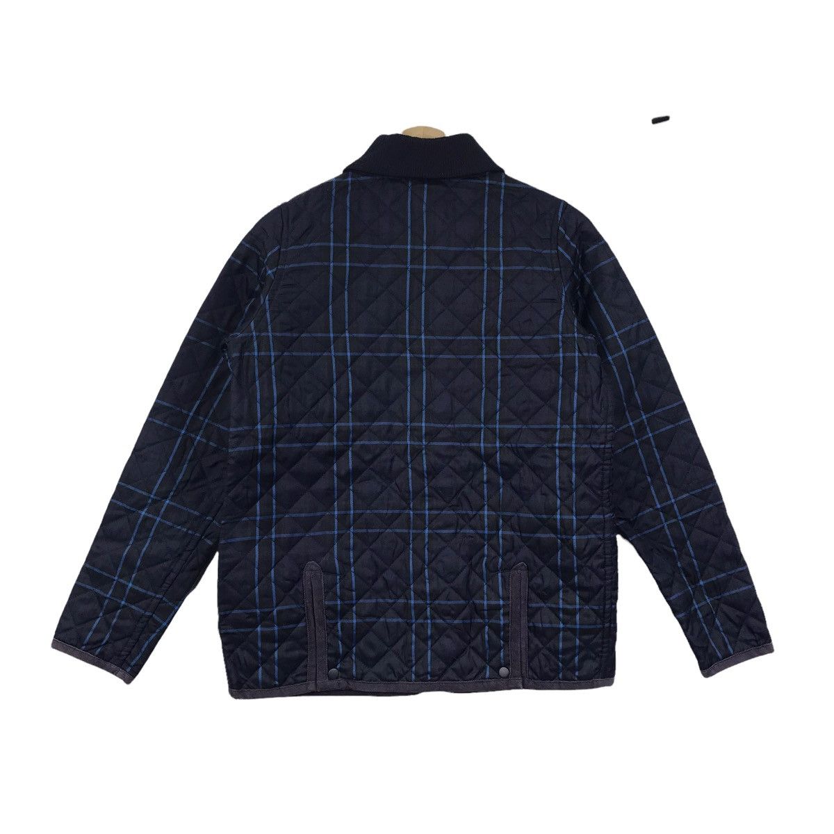 Japanese Brand RAY BEAMS Japanese Brand Check Blue Quilted Jacket Size US S / EU 44-46 / 1 - 6 Thumbnail