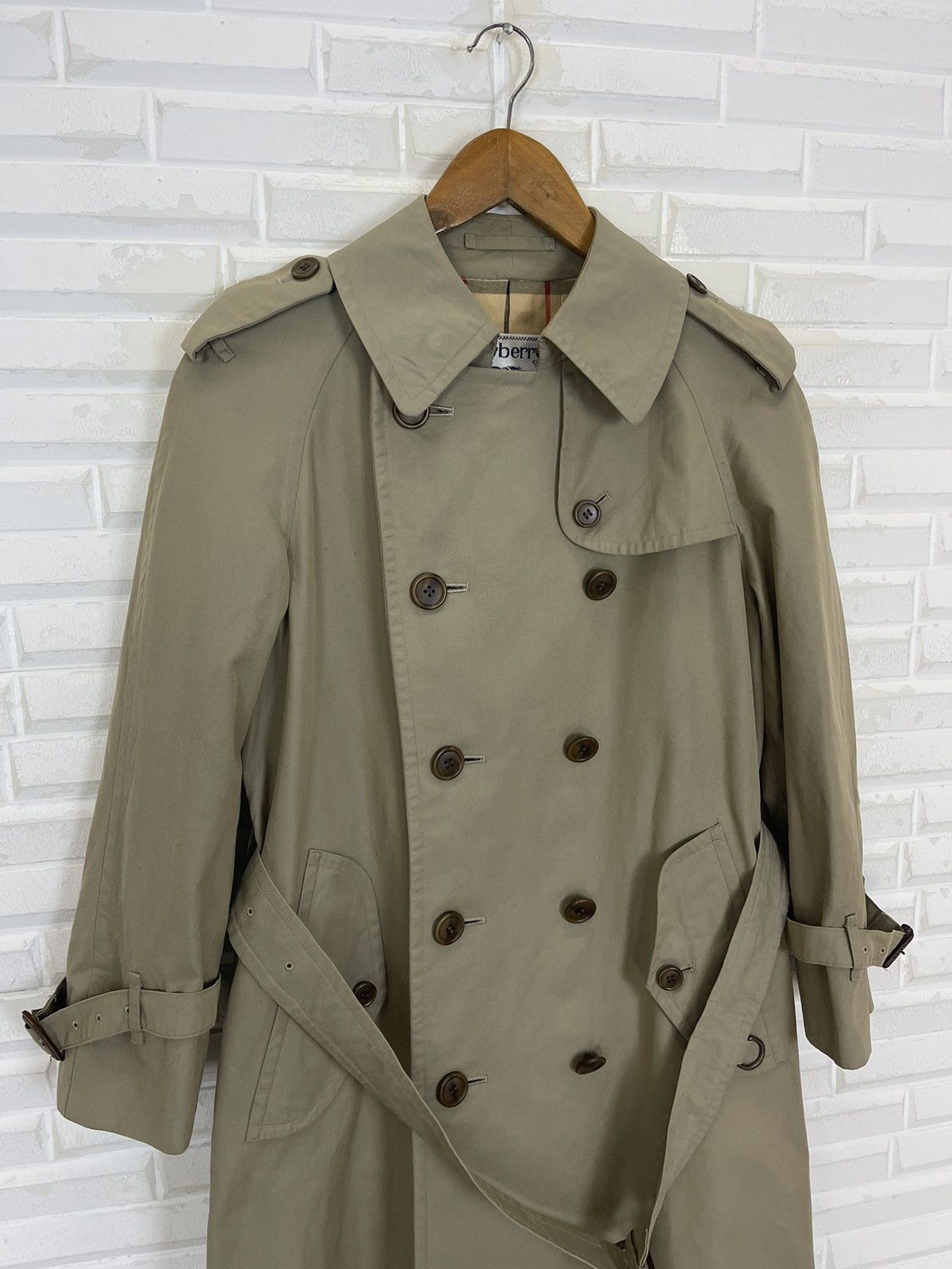 Burberry BURBERRY NOVA CHECK TRENCH COAT Size S / US 4 / IT 40 - 7 Thumbnail