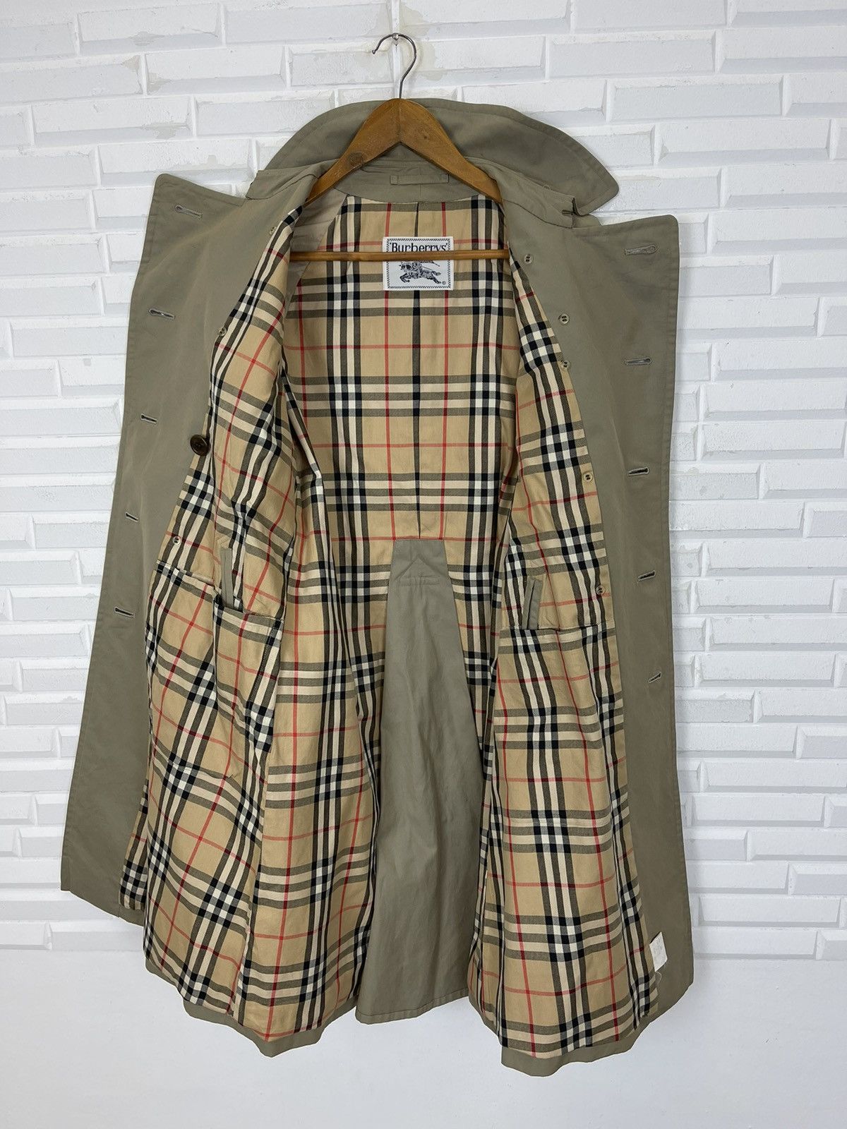 Burberry BURBERRY NOVA CHECK TRENCH COAT Size S / US 4 / IT 40 - 14 Thumbnail