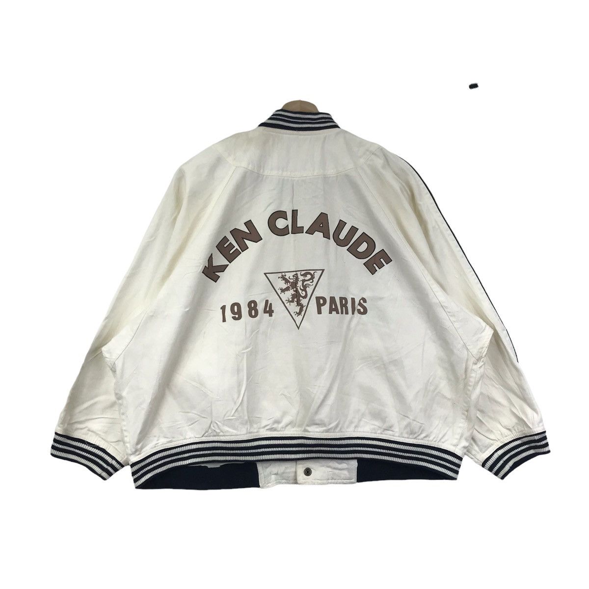 Vintage Vintage KEN CLAUDE PARIS 1984 France Designer White Jacket Size US XL / EU 56 / 4 - 1 Thumbnail