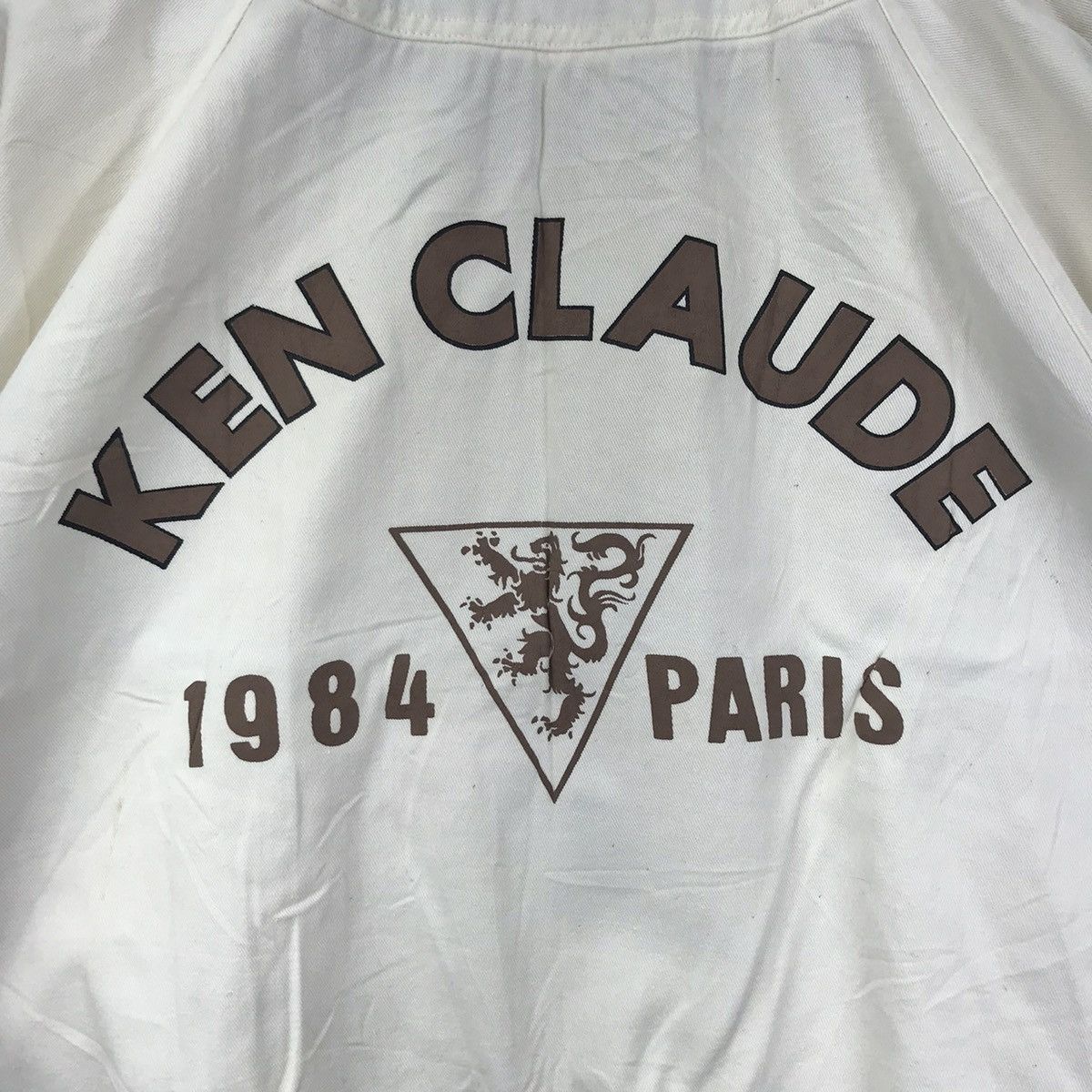 Vintage Vintage KEN CLAUDE PARIS 1984 France Designer White Jacket Size US XL / EU 56 / 4 - 2 Thumbnail