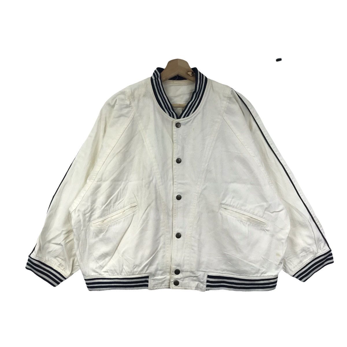 Vintage Vintage KEN CLAUDE PARIS 1984 France Designer White Jacket Size US XL / EU 56 / 4 - 3 Thumbnail