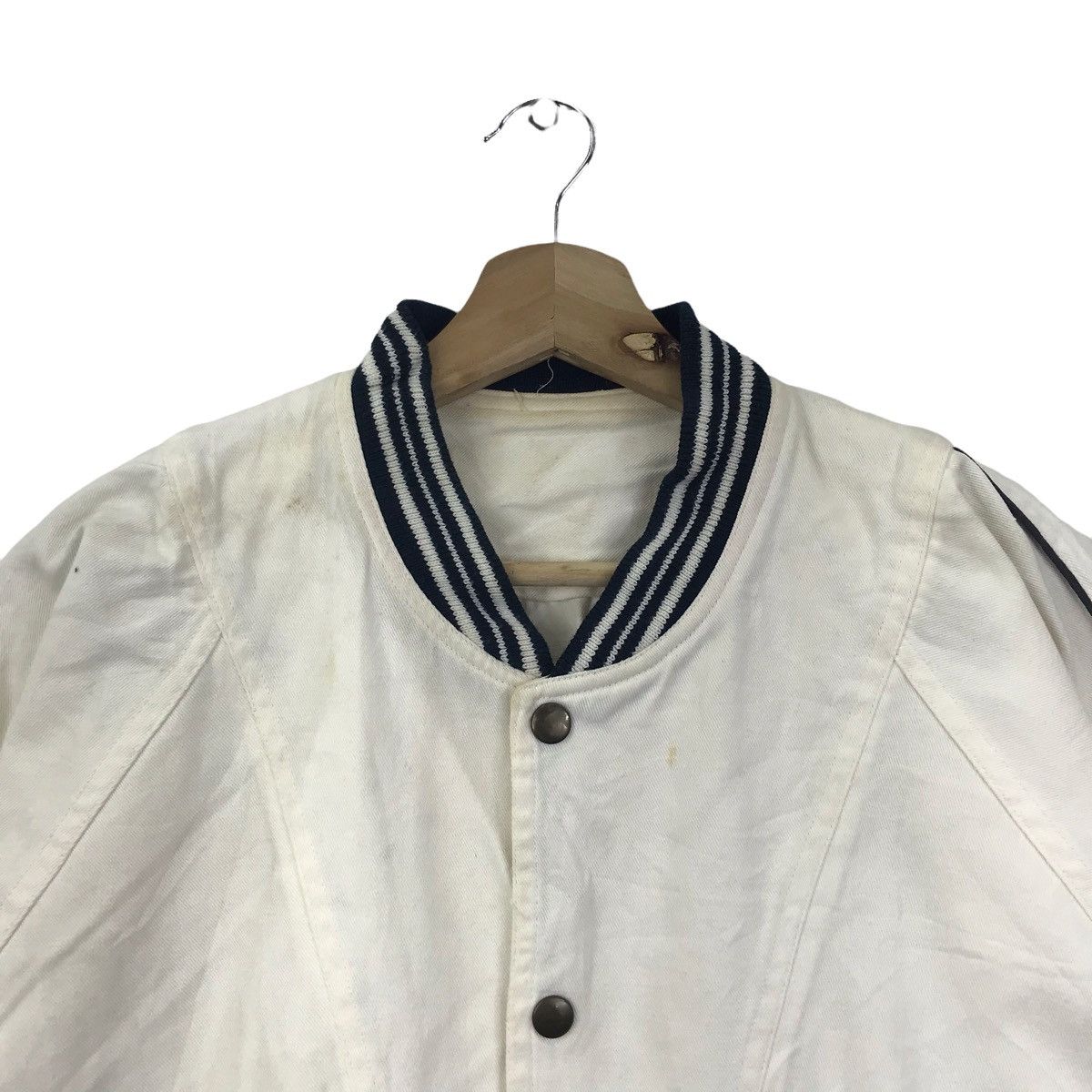 Vintage Vintage KEN CLAUDE PARIS 1984 France Designer White Jacket Size US XL / EU 56 / 4 - 4 Thumbnail