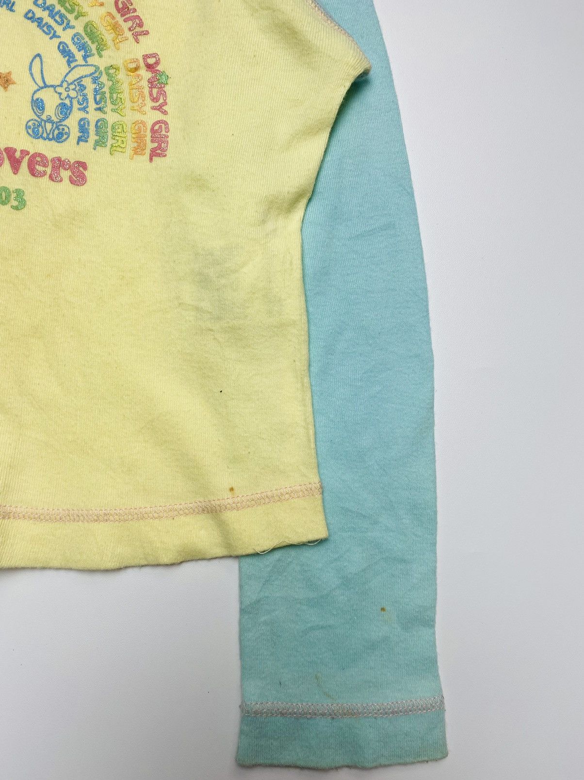 Hysteric Glamour 2000s Daisy Lovers - Daisy Girl Baby Tee Longsleeve Size XS / US 0-2 / IT 36-38 - 4 Thumbnail