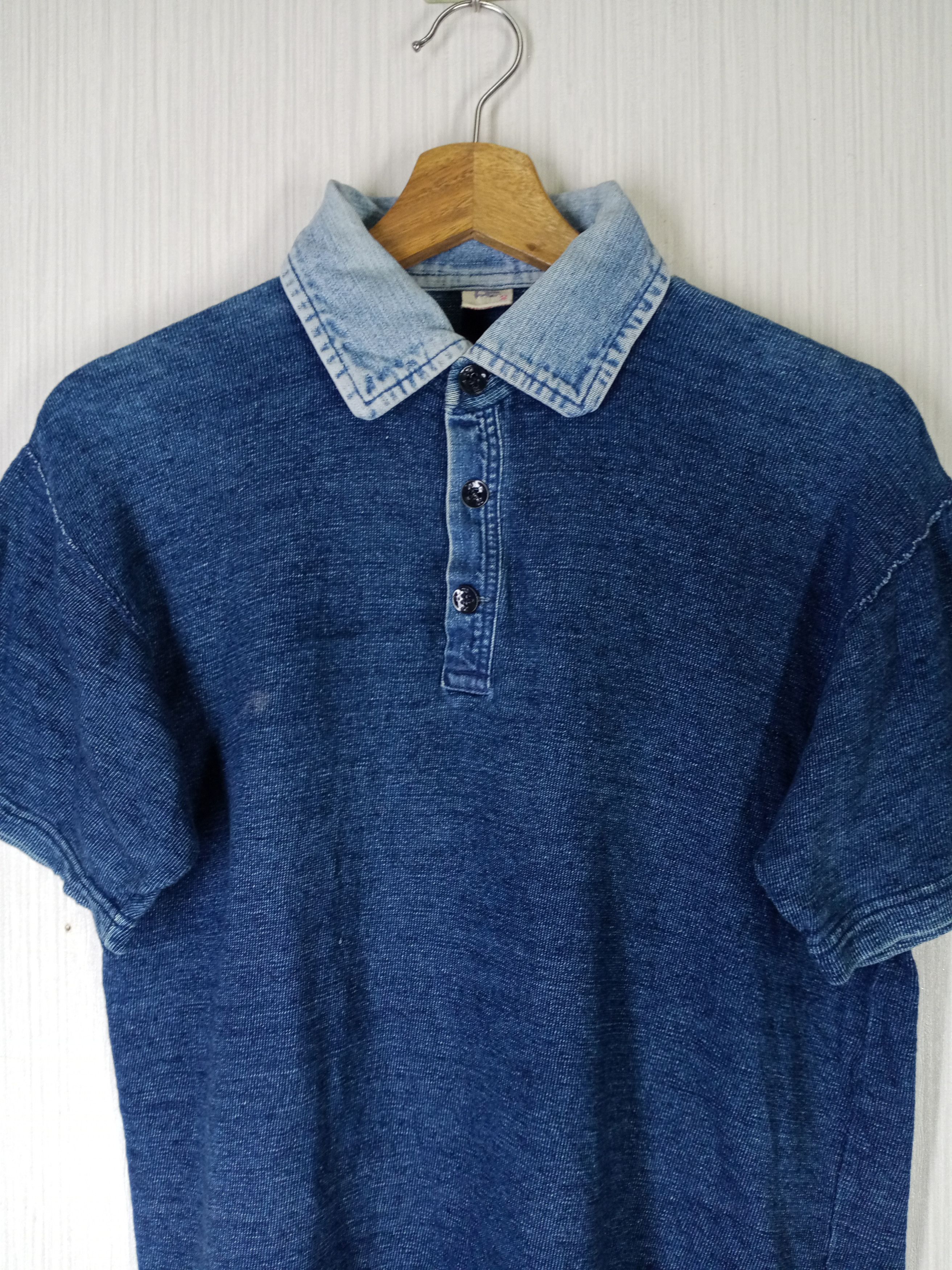 45rpm Rare Vintage 45rpm by Kapital Polo Shirt Size US M / EU 48-50 / 2 - 4 Thumbnail
