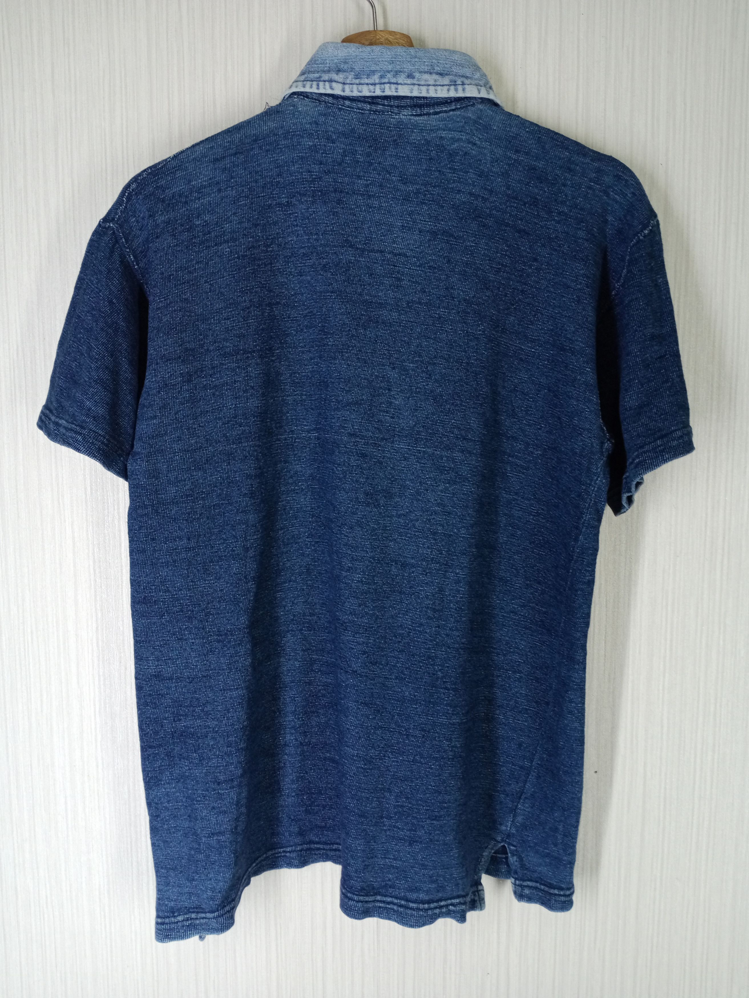 45rpm Rare Vintage 45rpm by Kapital Polo Shirt Size US M / EU 48-50 / 2 - 9 Thumbnail