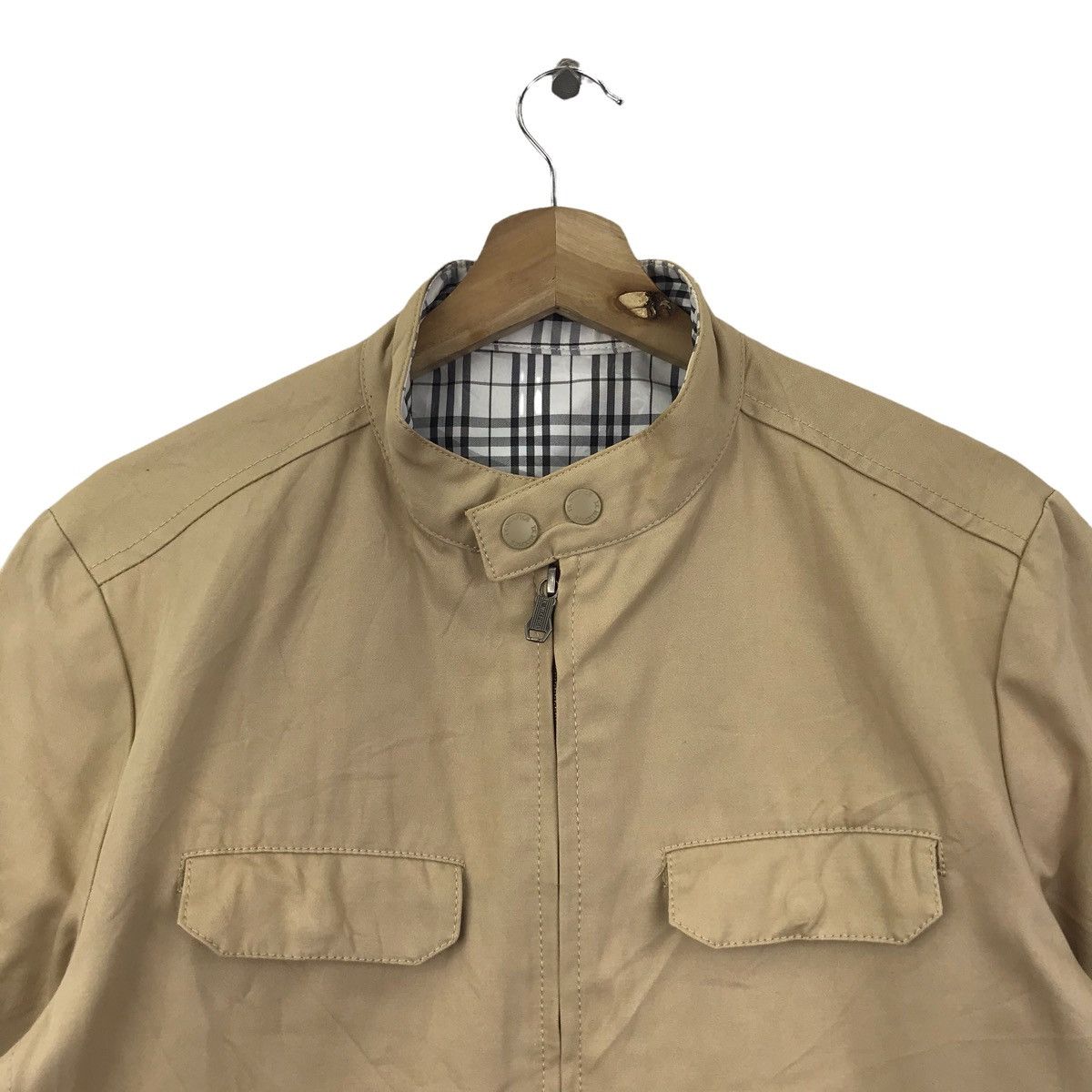 Takeo Kikuchi TAKEO KIKUCHI Japanese Brand Beige Rider Bike Size US M / EU 48-50 / 2 - 2 Thumbnail