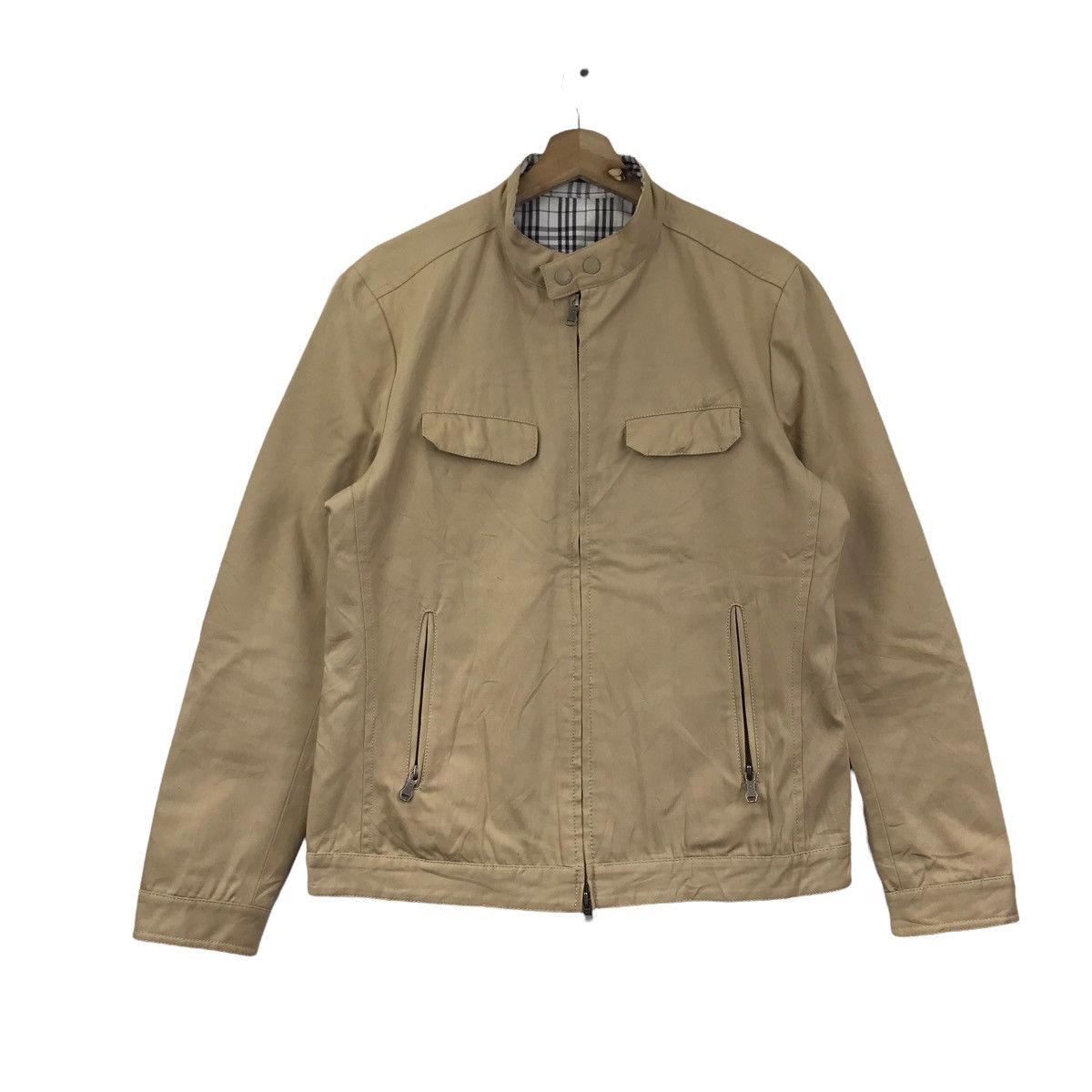 Takeo Kikuchi TAKEO KIKUCHI Japanese Brand Beige Rider Bike Size US M / EU 48-50 / 2 - 1 Thumbnail