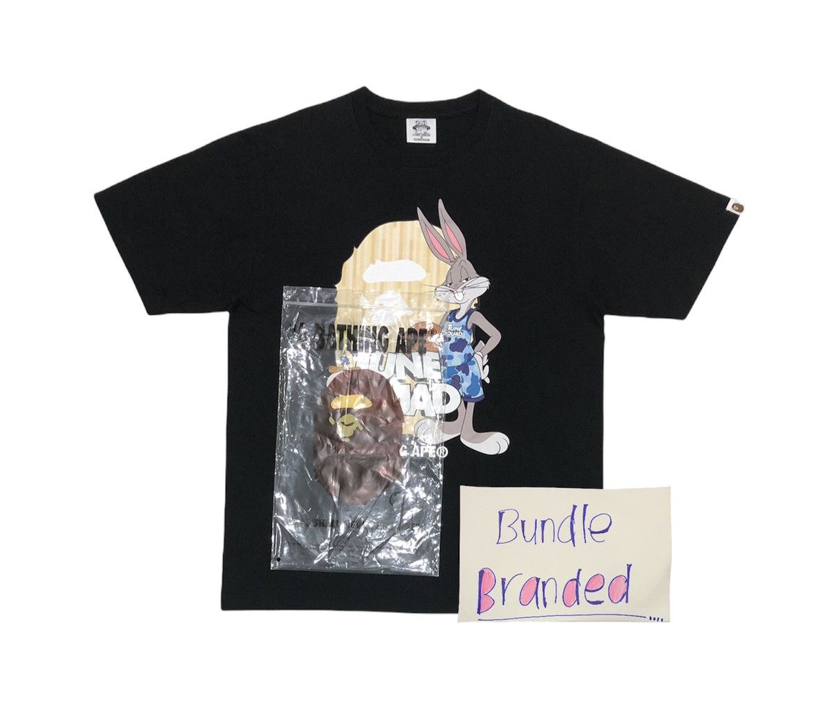Bape Bape x Space Jam Ape Head Tee Size US L / EU 52-54 / 3 - 4 Thumbnail