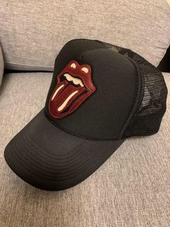 Chrome Hearts Rolling Stones Trucker Hat | Grailed