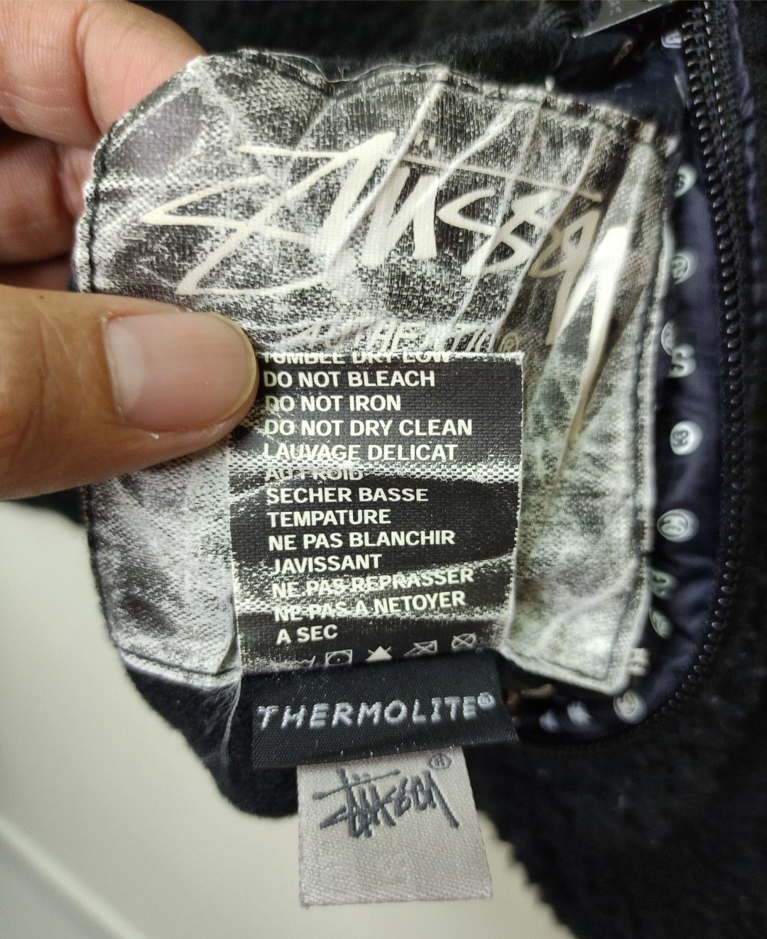 Stussy Stussy Thermolite Reversible Full Print Fleece Nylon Jacket Size US M / EU 48-50 / 2 - 11 Thumbnail