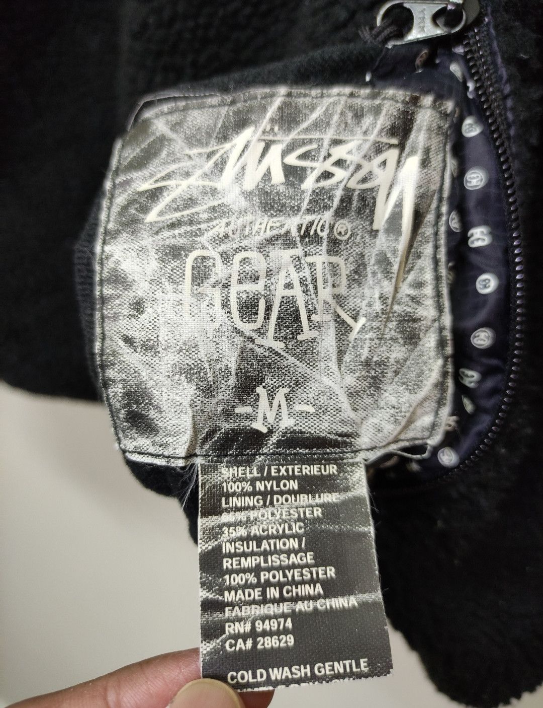 Stussy Stussy Thermolite Reversible Full Print Fleece Nylon Jacket Size US M / EU 48-50 / 2 - 10 Thumbnail