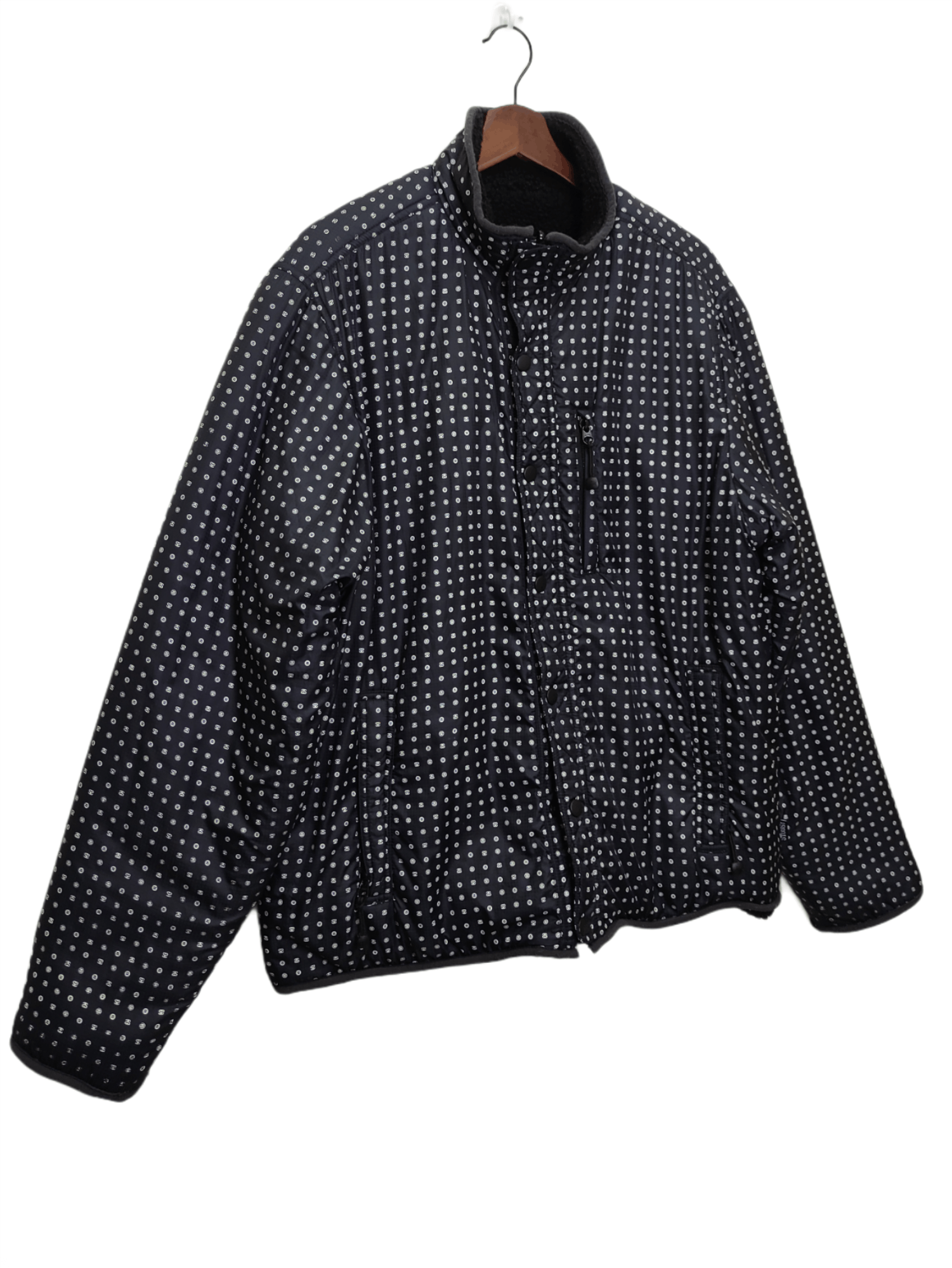 Stussy Stussy Thermolite Reversible Full Print Fleece Nylon Jacket Size US M / EU 48-50 / 2 - 2 Thumbnail