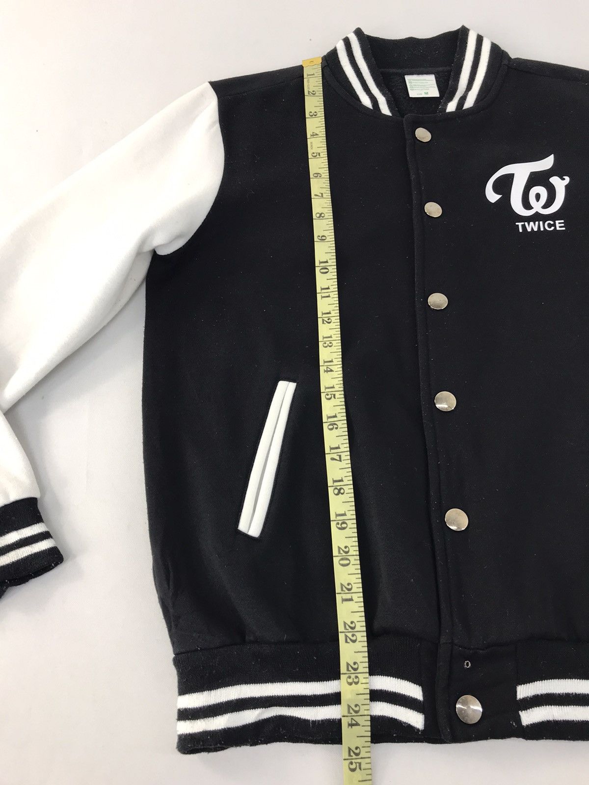 Vtg Earth Music&Ecology Varsity Jacket Snap button Style