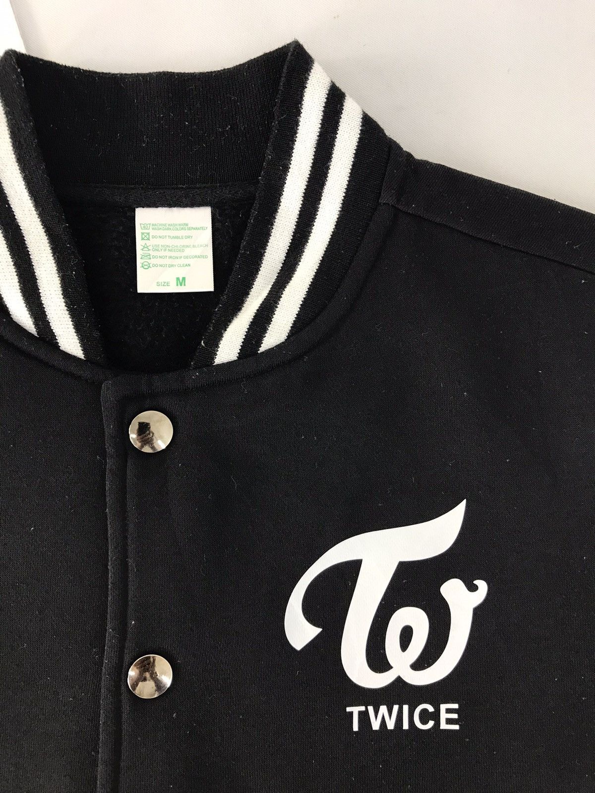 Vtg Earth Music&Ecology Varsity Jacket Snap button Style