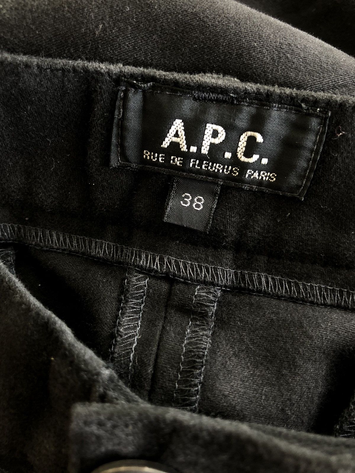 A.P.C. AW97 A.P.C. 🇫🇷 Made Riri Zipper MoleSkin Slim Pant Size US 30 / EU 46 - 9 Thumbnail