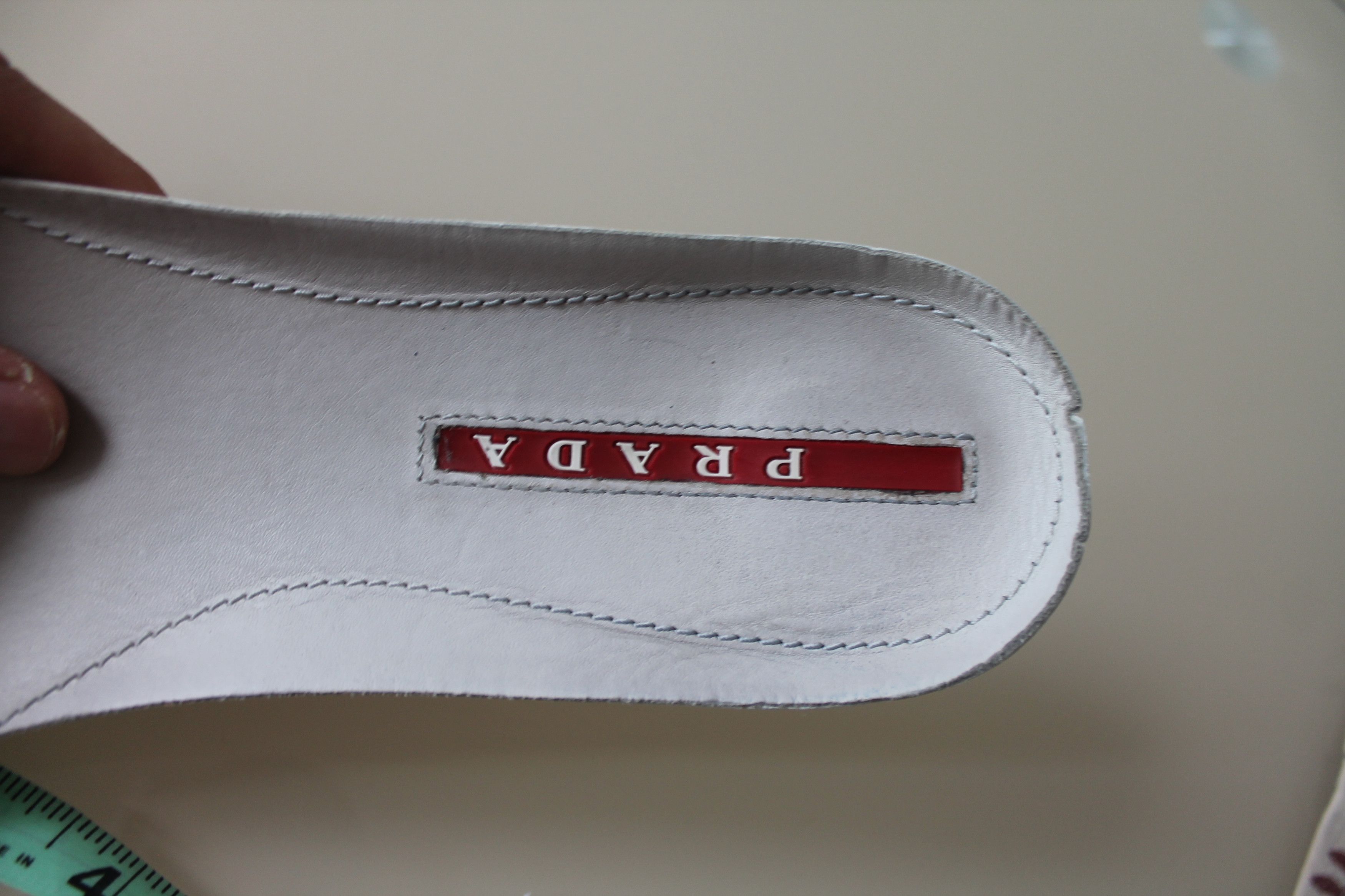 Prada PRADA Slip On Suede Sneakers 4D2363 Navy US 8 Size US 8 / EU 41 - 13 Thumbnail