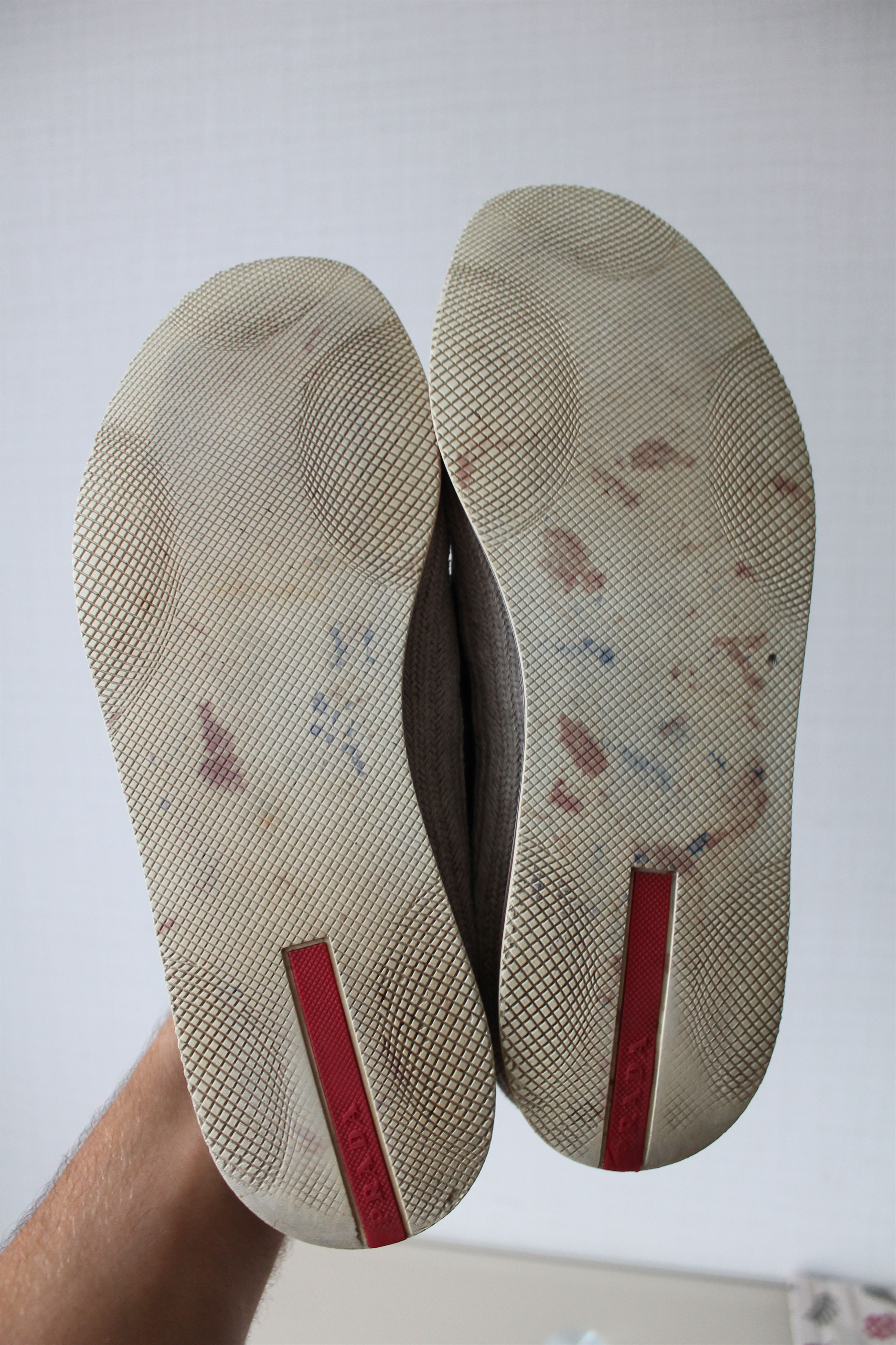 Prada PRADA Slip On Suede Sneakers 4D2363 Navy US 8 Size US 8 / EU 41 - 8 Thumbnail