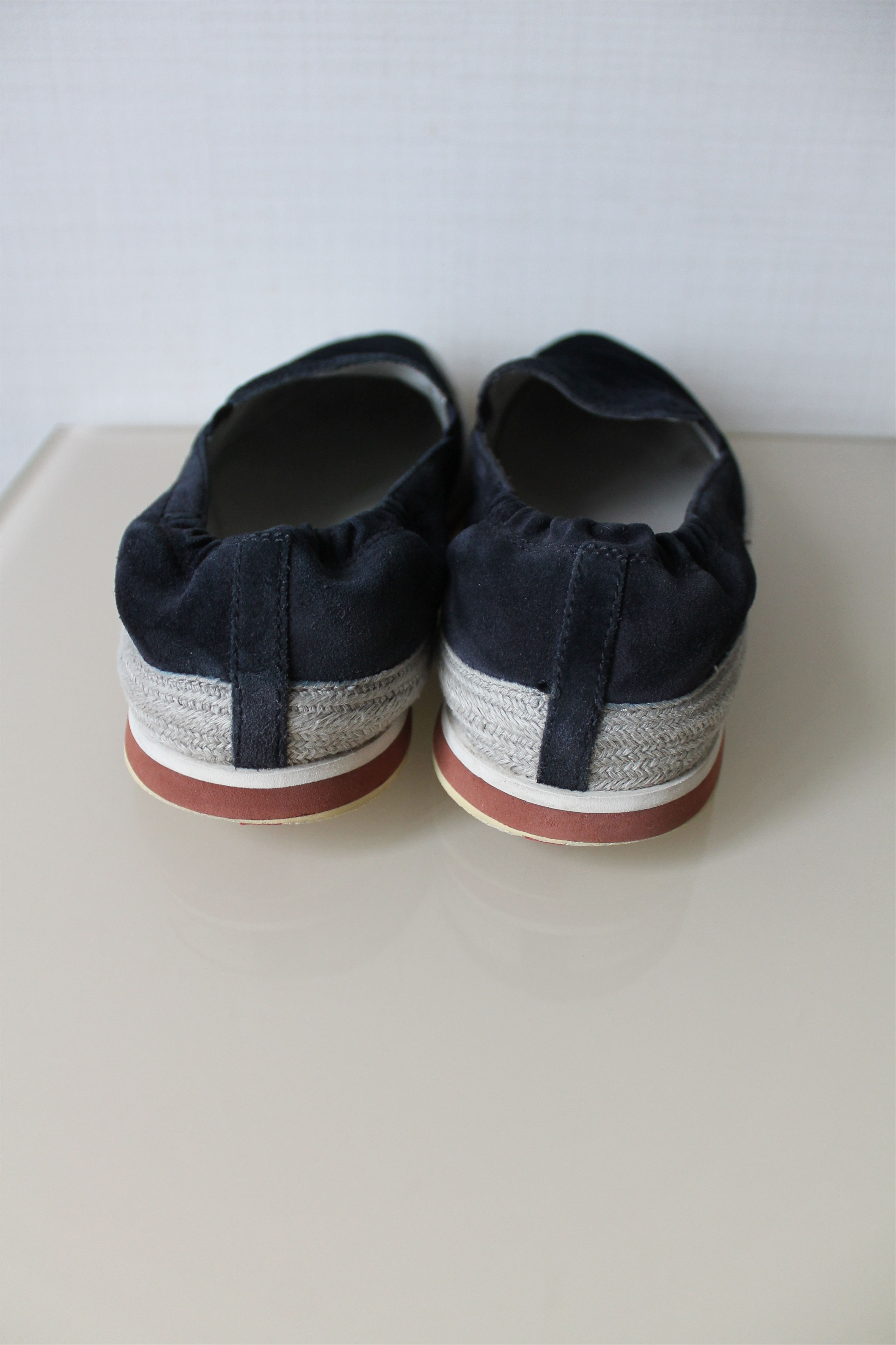 Prada PRADA Slip On Suede Sneakers 4D2363 Navy US 8 Size US 8 / EU 41 - 6 Thumbnail