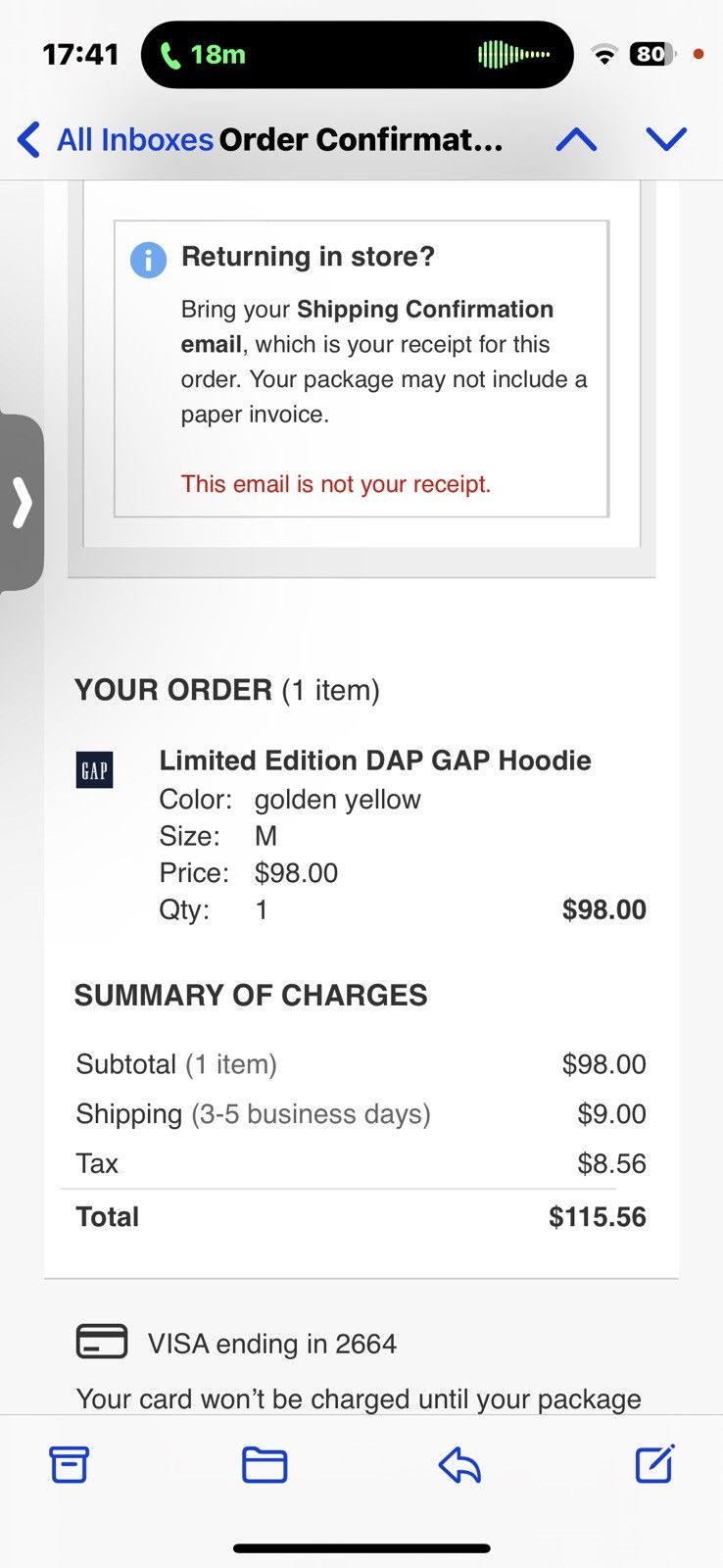 Dapper Dan × Gap DAP HOODIE GAPxDAPPER DAN Size US M / EU 48-50 / 2 - 4 Thumbnail