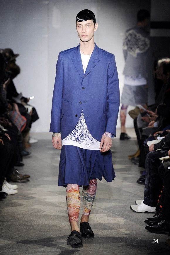 Comme des Garcons Homme Plus AW15 tattoo application jacket Size US M / EU 48-50 / 2 - 8 Thumbnail