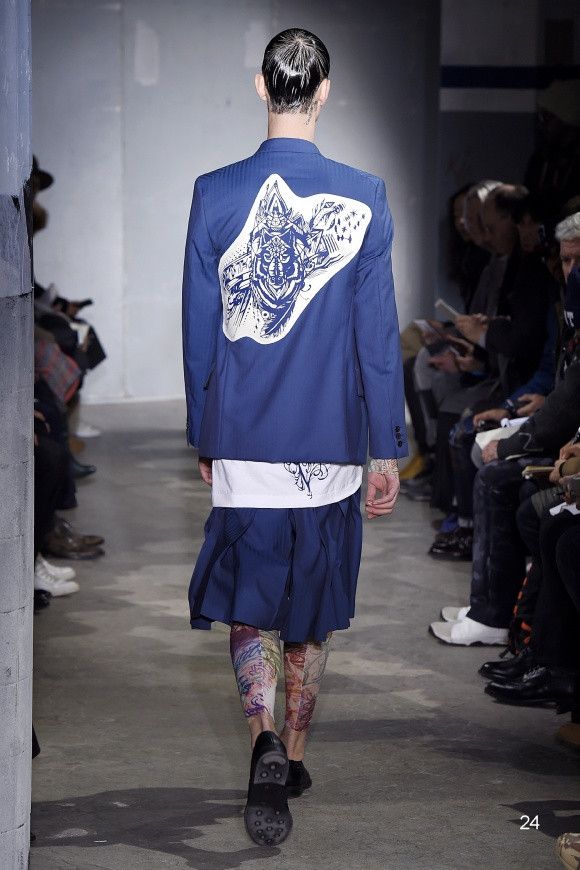 Comme des Garcons Homme Plus AW15 tattoo application jacket Size US M / EU 48-50 / 2 - 9 Thumbnail