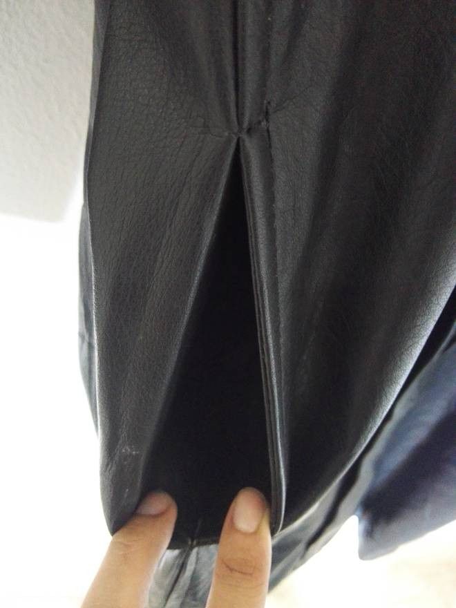 Issey Miyake Rare item!! 80s Issey Miyake Long Leather Jacket / Coat 6 Size US M / EU 48-50 / 2 - 13 Thumbnail