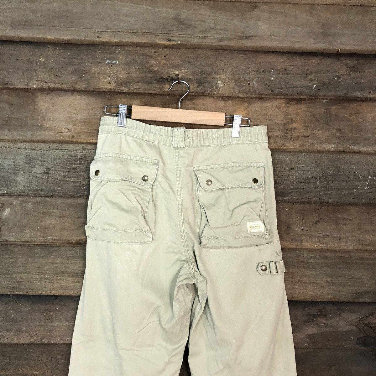 Japanese Brand DLL Canal Multipocket Tactical Cargo Pants #C1132 Size US 30 / EU 46 - 8 Thumbnail