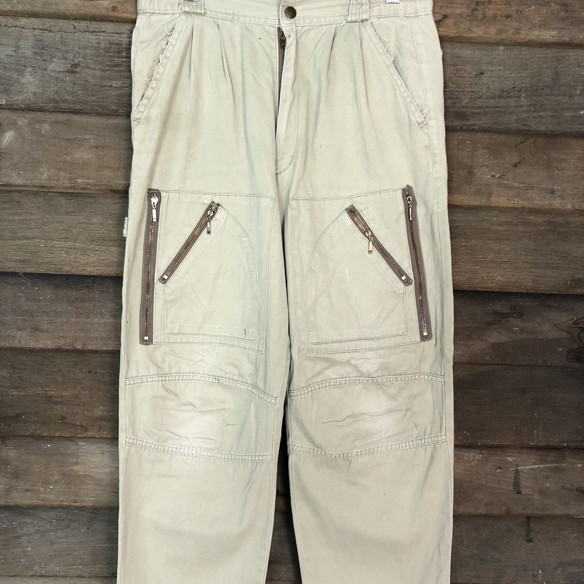 Japanese Brand DLL Canal Multipocket Tactical Cargo Pants #C1132 Size US 30 / EU 46 - 3 Thumbnail
