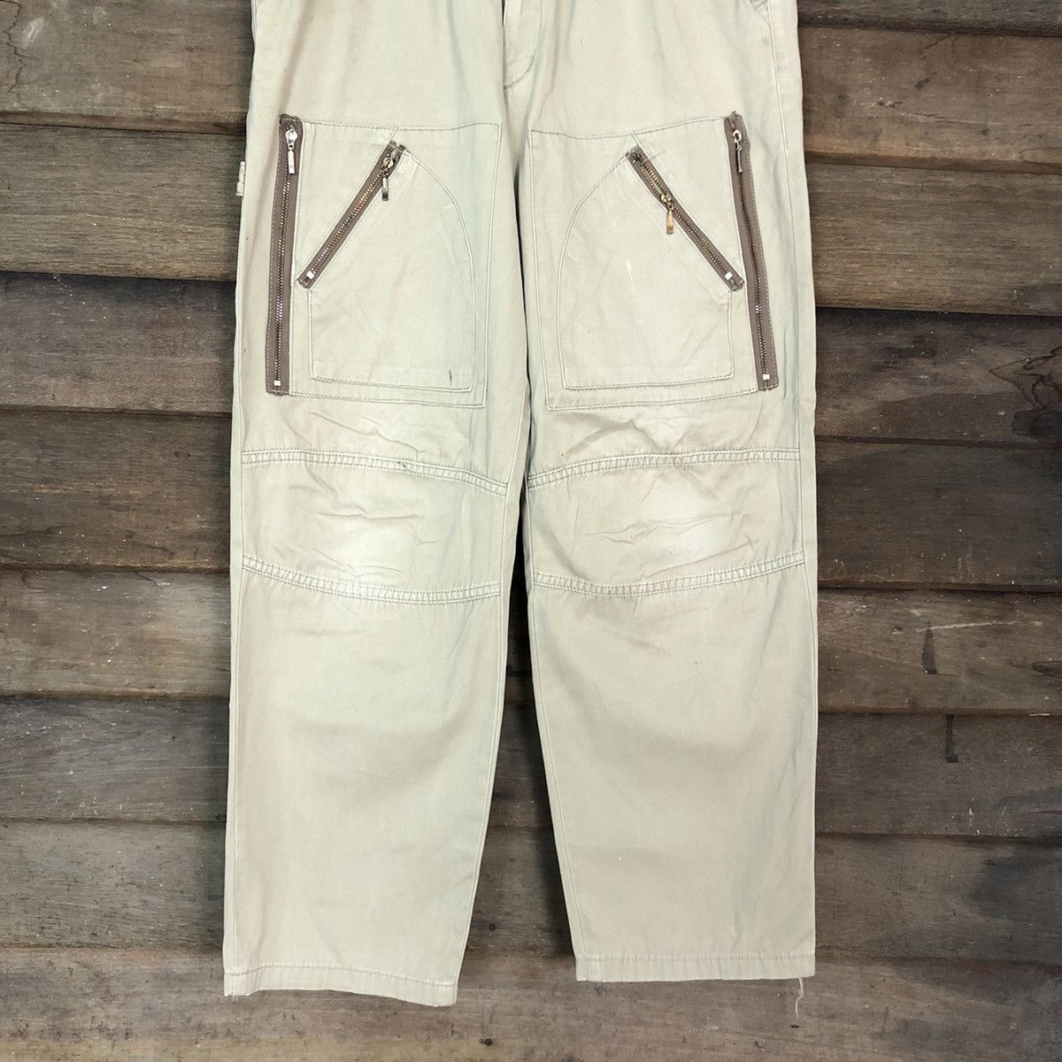 Japanese Brand DLL Canal Multipocket Tactical Cargo Pants #C1132 Size US 30 / EU 46 - 2 Thumbnail