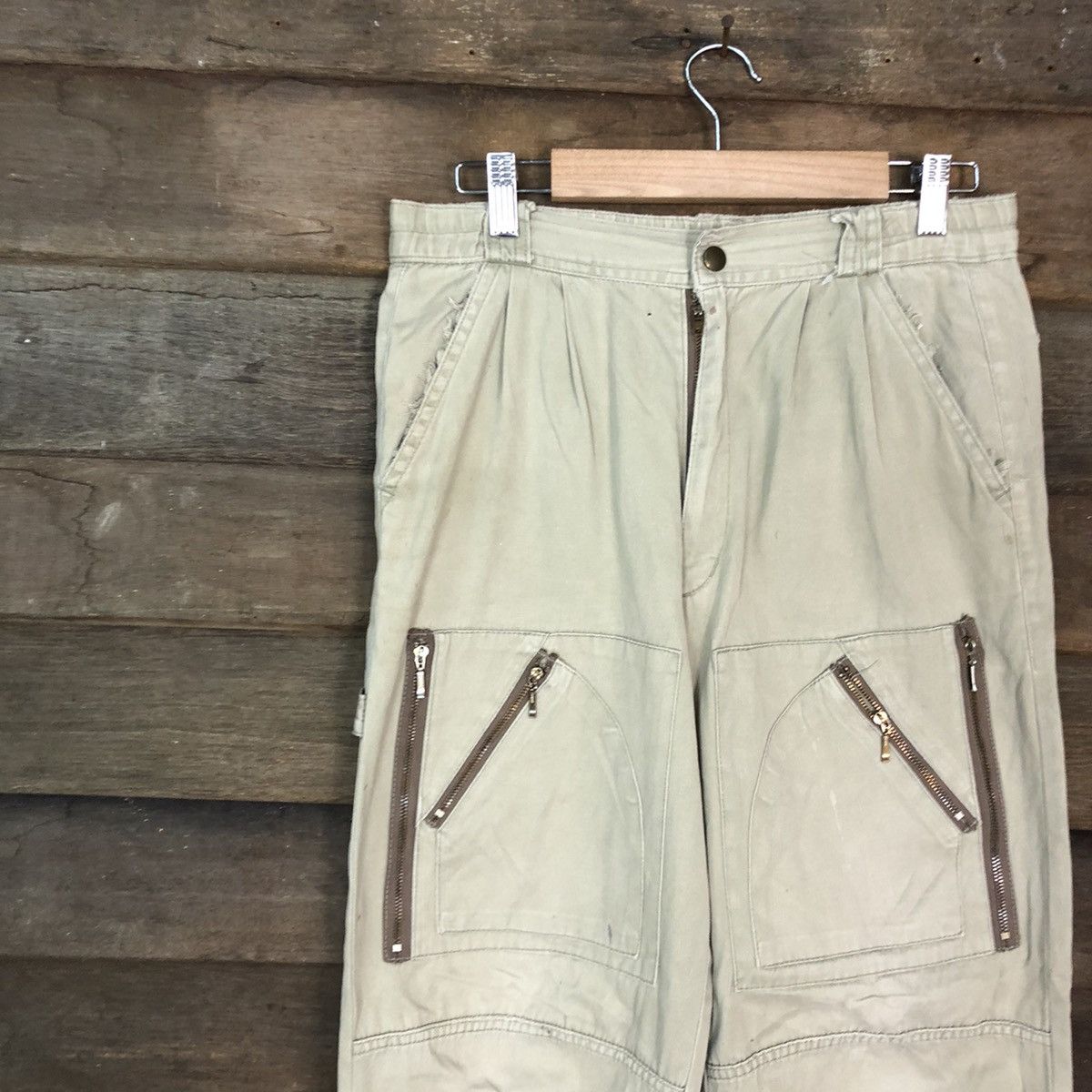 Japanese Brand DLL Canal Multipocket Tactical Cargo Pants #C1132 Size US 30 / EU 46 - 5 Thumbnail