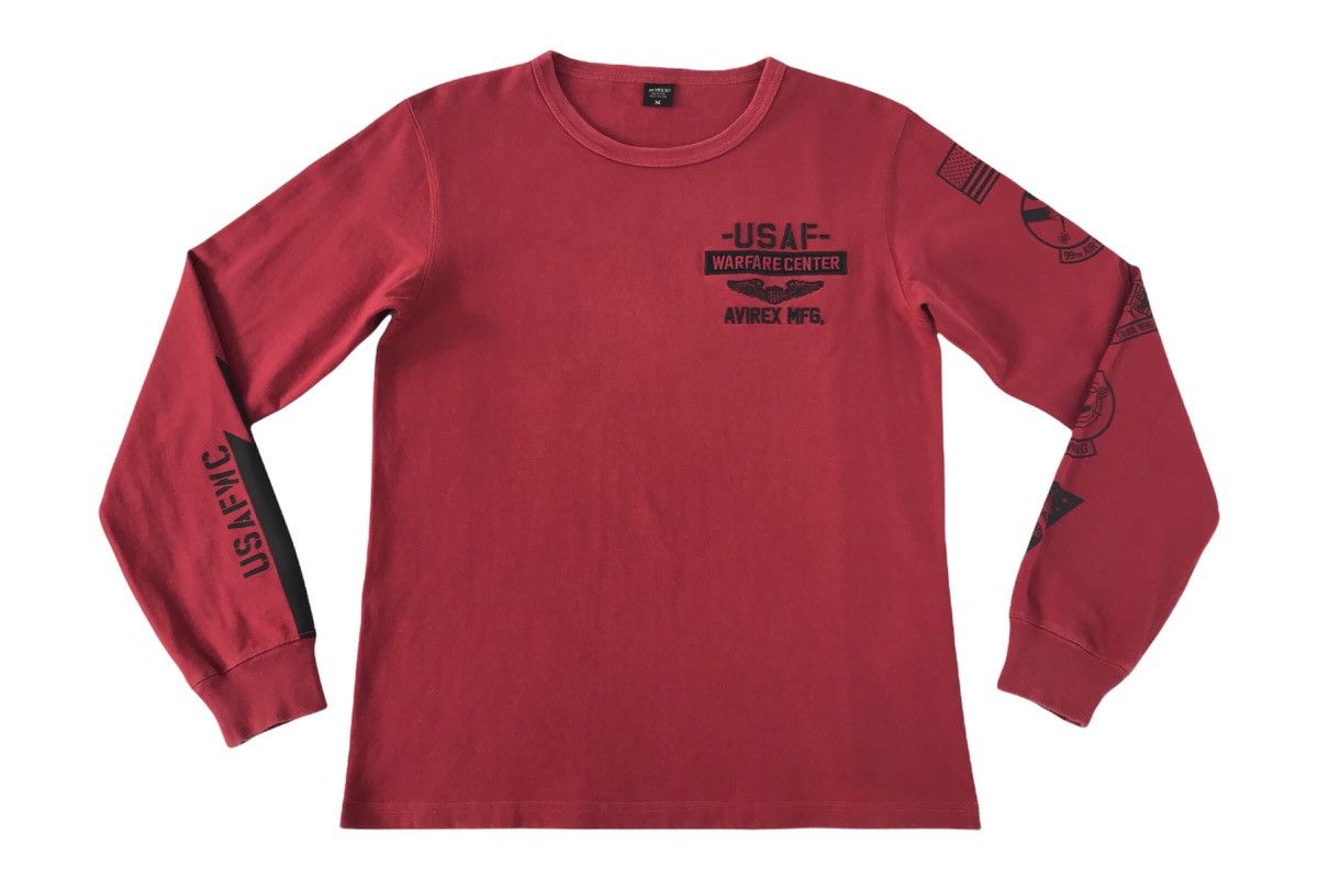 Avirex Avirex Usafwc Graphic Logo Design Size US M / EU 48-50 / 2 - 1 Thumbnail