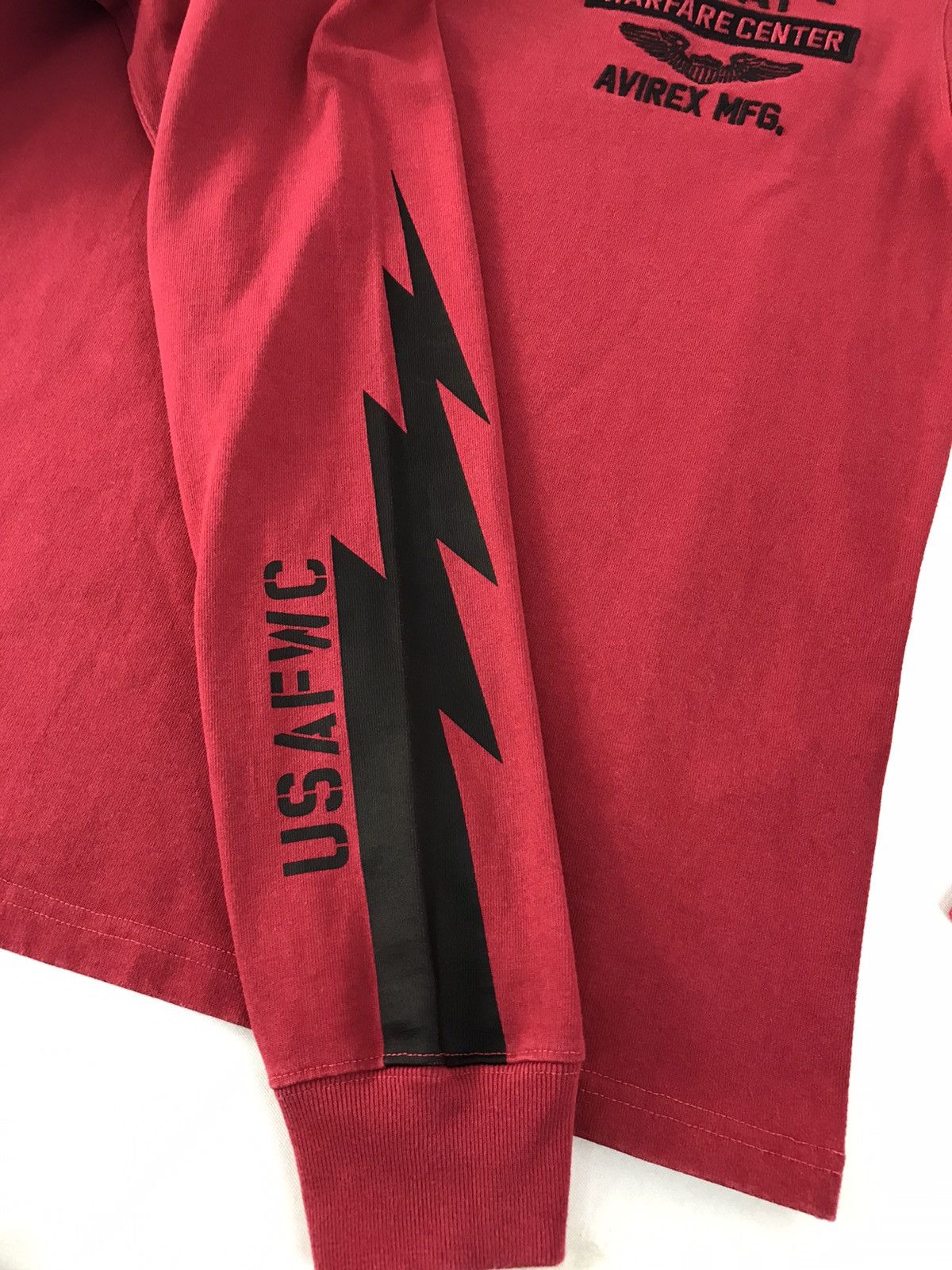 Avirex Avirex Usafwc Graphic Logo Design Size US M / EU 48-50 / 2 - 5 Thumbnail