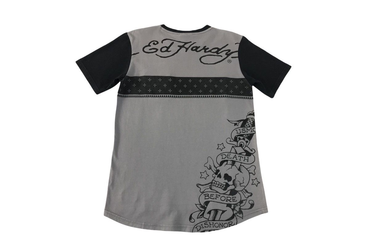 Ed Hardy Ed Hardy Art Design Singgle Pocket Tee Size US M / EU 48-50 / 2 - 2 Thumbnail