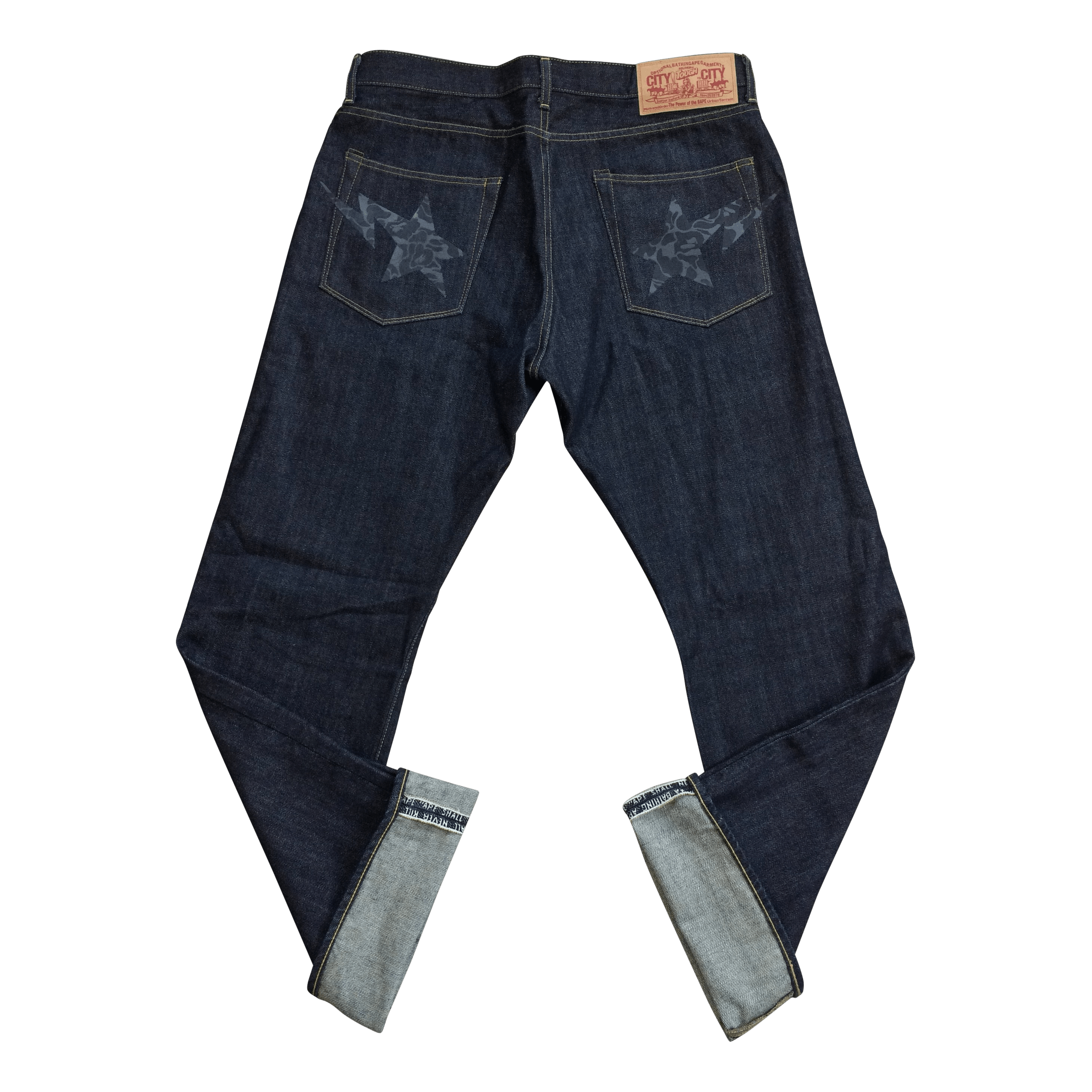 Bape OG Bapesta Star Selvedge Denim Size US 36 / EU 52 - 1 Thumbnail