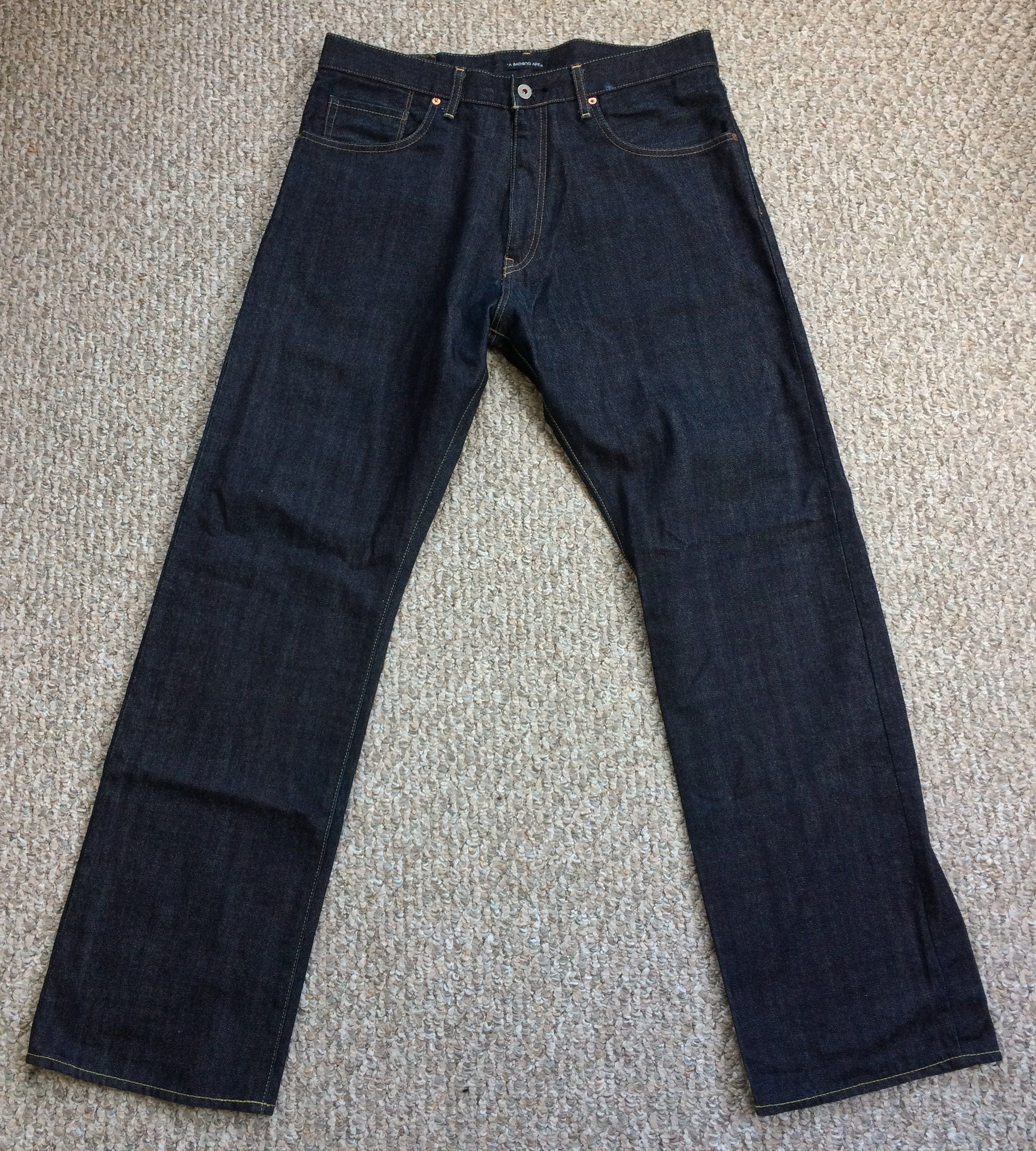 Bape OG Bapesta Star Selvedge Denim Size US 36 / EU 52 - 4 Thumbnail
